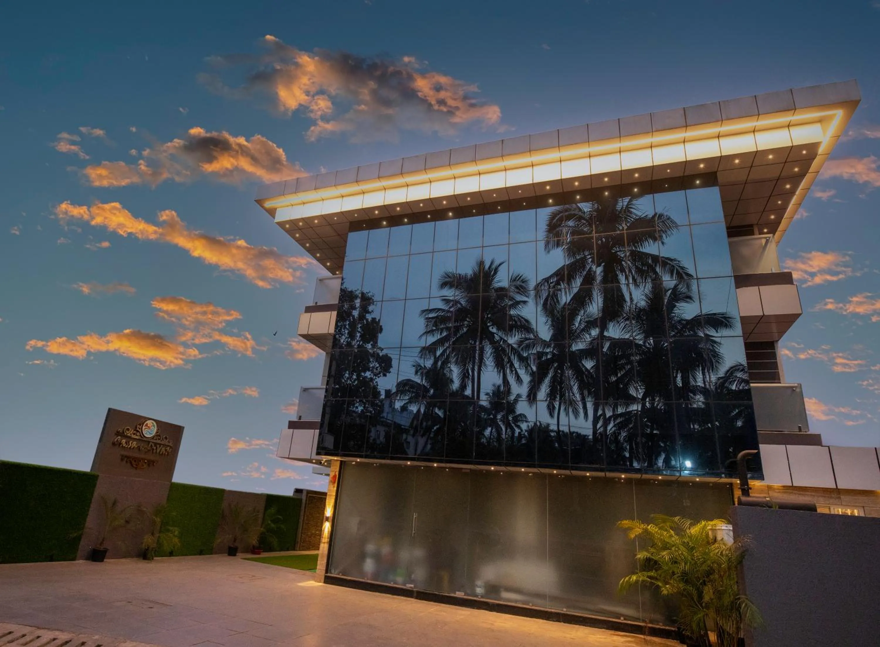 Property building in Divan Clarks Inn Goa