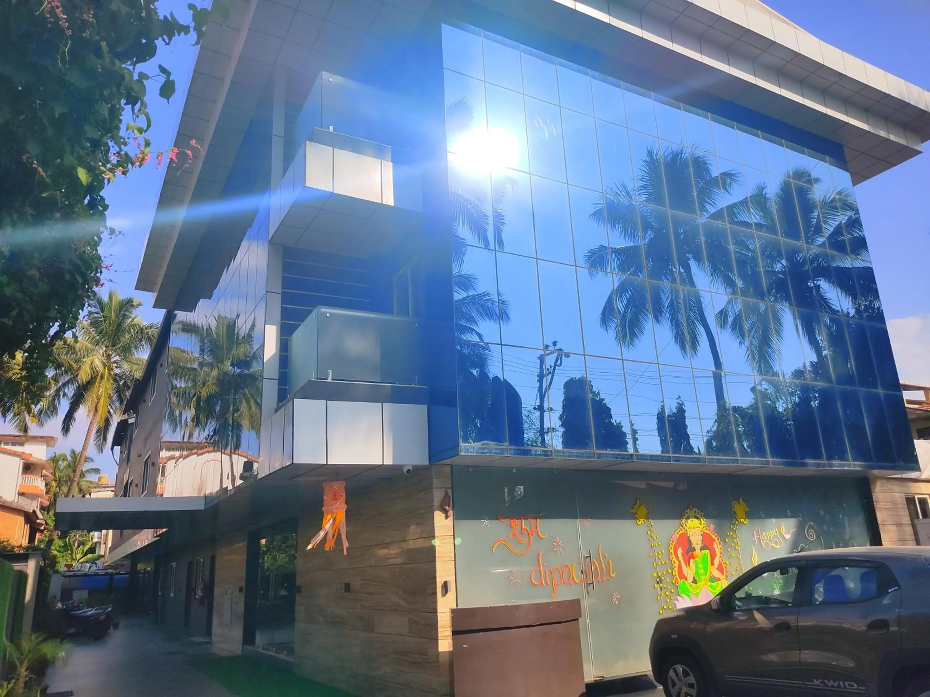 Property building in Divan Clarks Inn Goa