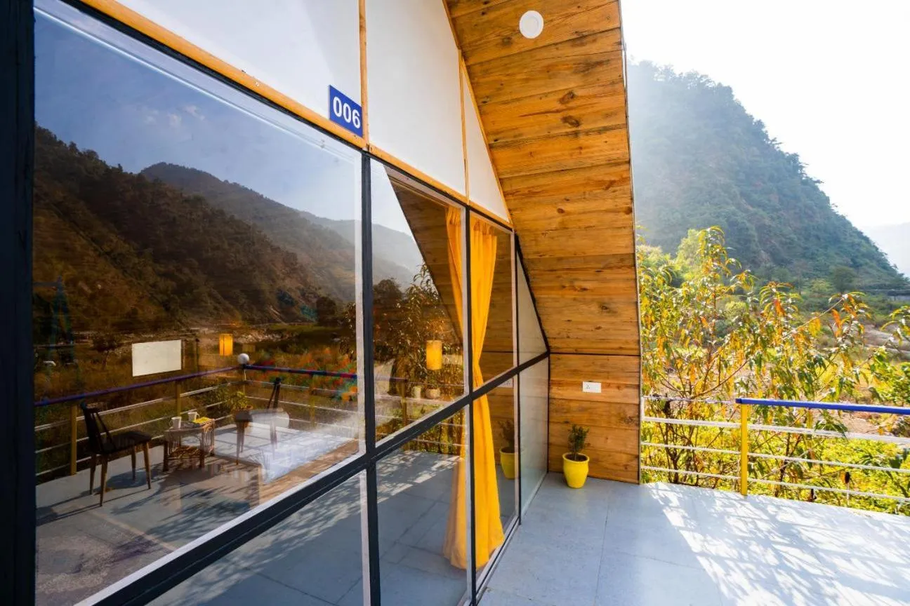 Balcony/Terrace in goSTOPS Dehradun, Maldevta