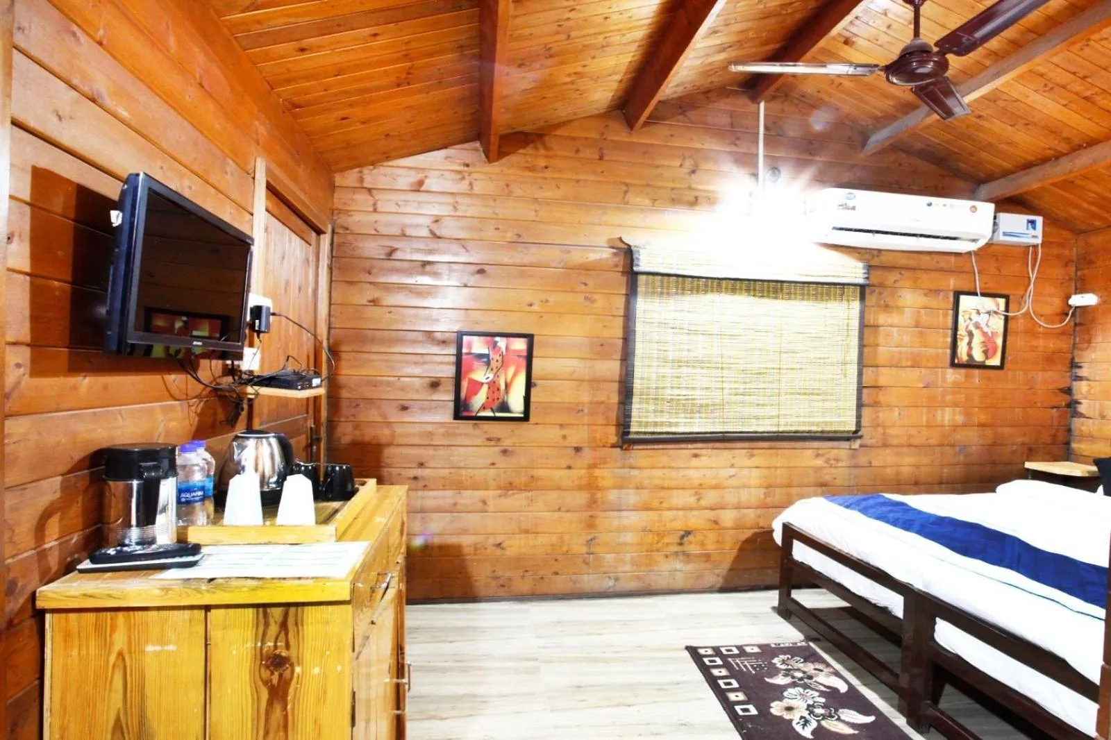 Bedroom in Vanasthali Jungle Resort Jim Corbett