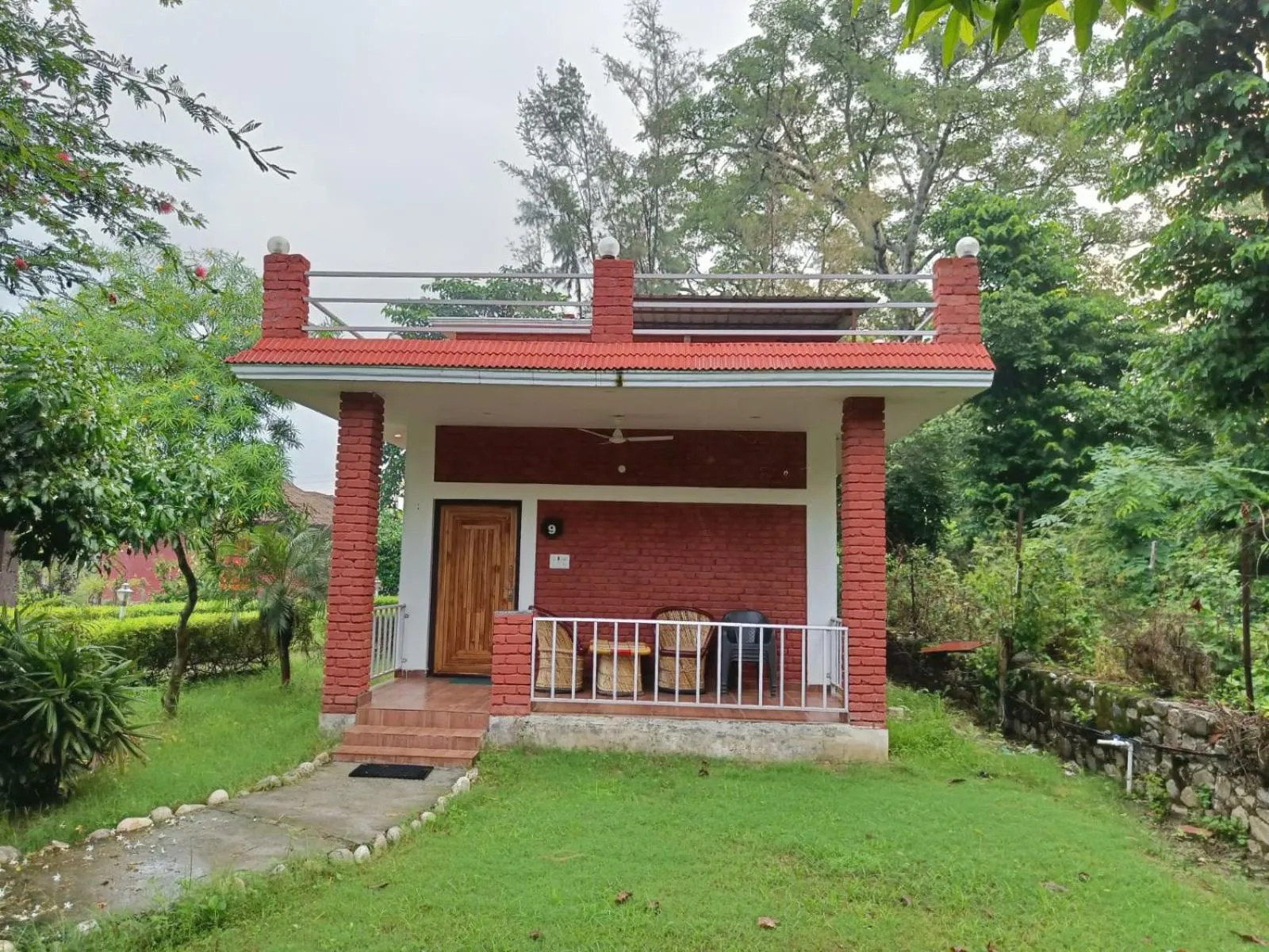 Property building in Vanasthali Jungle Resort Jim Corbett