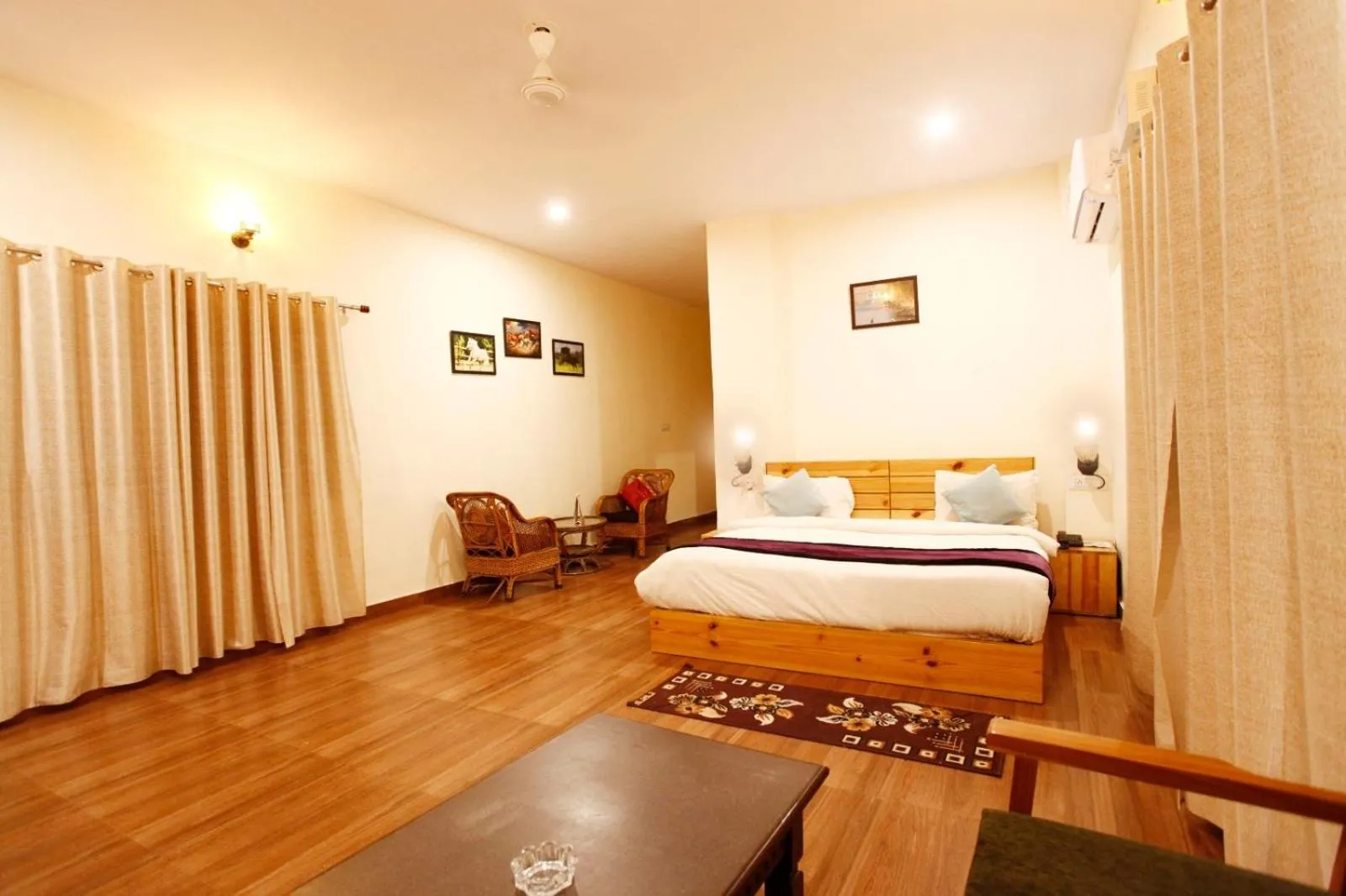 Bedroom in Vanasthali Jungle Resort Jim Corbett