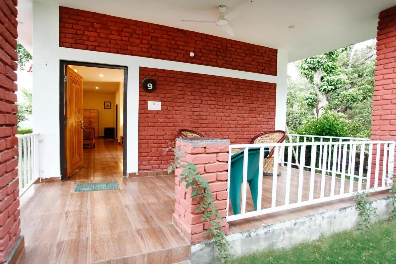 Property building in Vanasthali Jungle Resort Jim Corbett