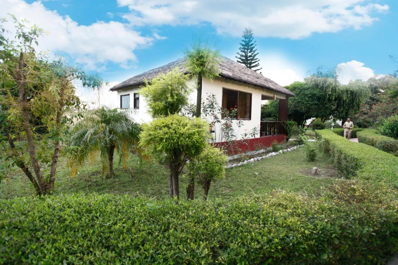 Property building in Vanasthali Jungle Resort Jim Corbett