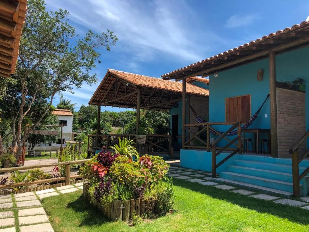 Patio in Pousada Luar de Caraíva