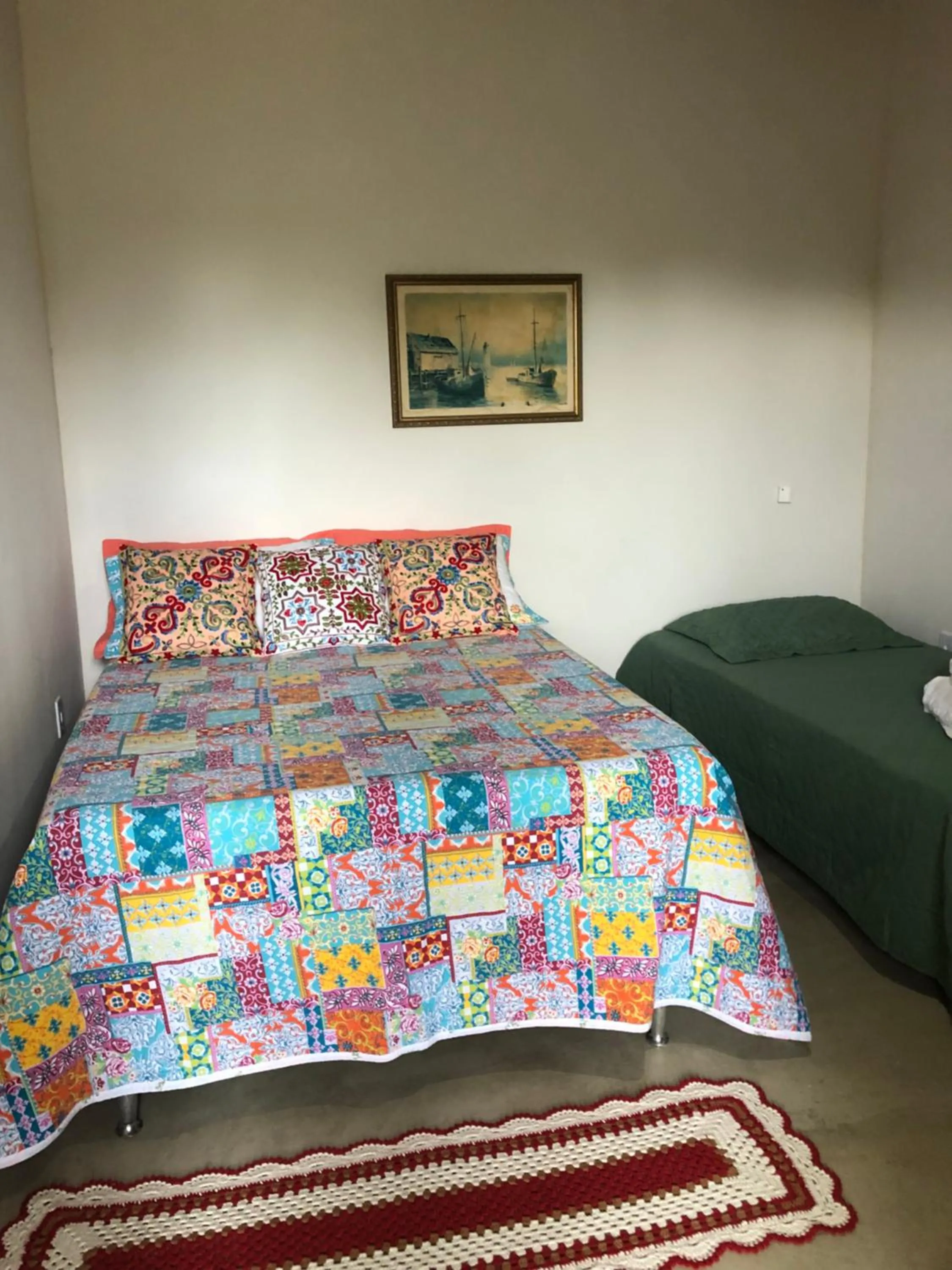 Bed in Pousada Luar de Caraíva