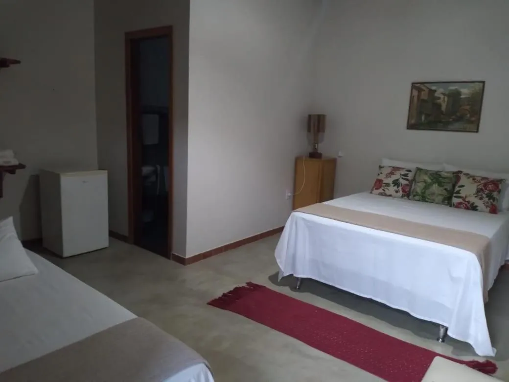 Bed in Pousada Luar de Caraíva