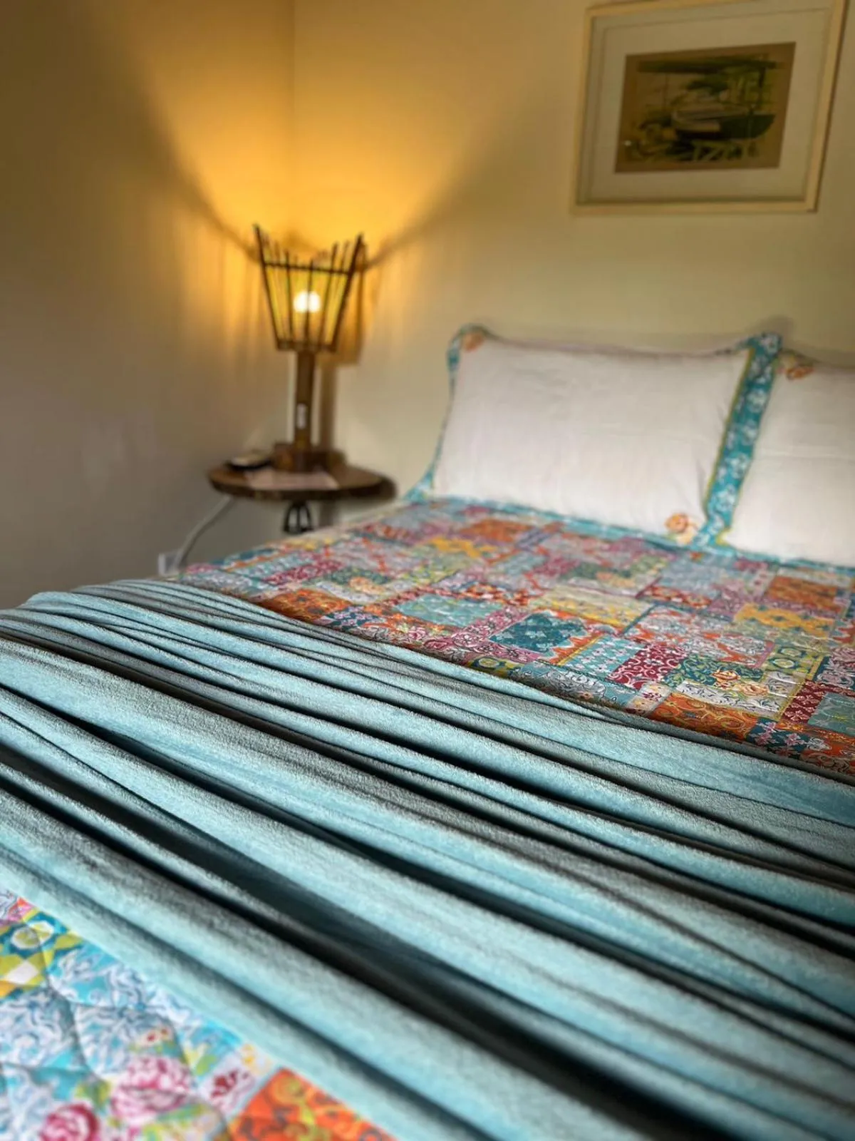 Bed in Pousada Luar de Caraíva