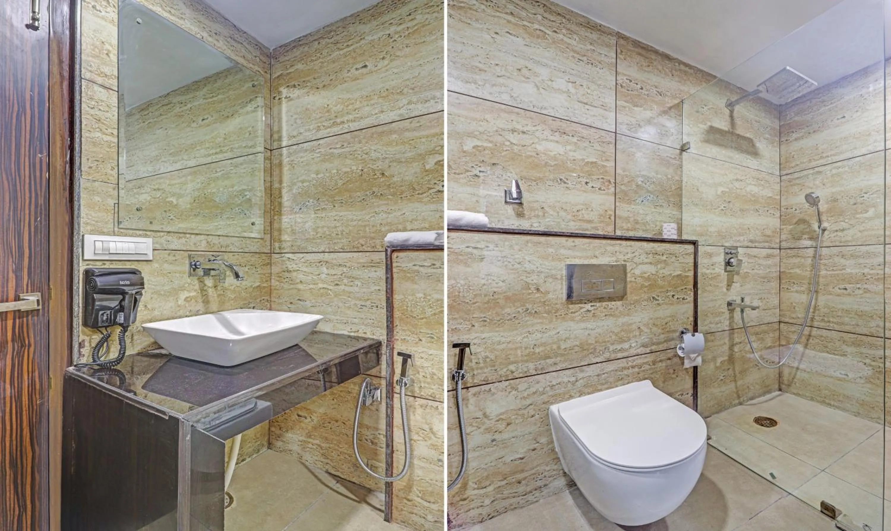 Toilet in Hotel Woodville Inn - Hotel in Mcleodganj