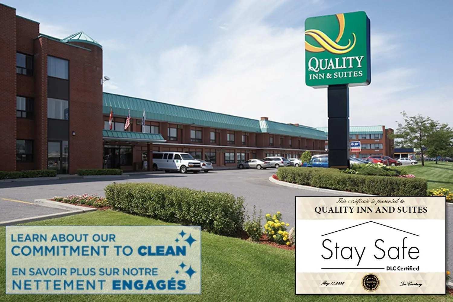Property building in Quality Inn & Suites PE Trudeau Airport