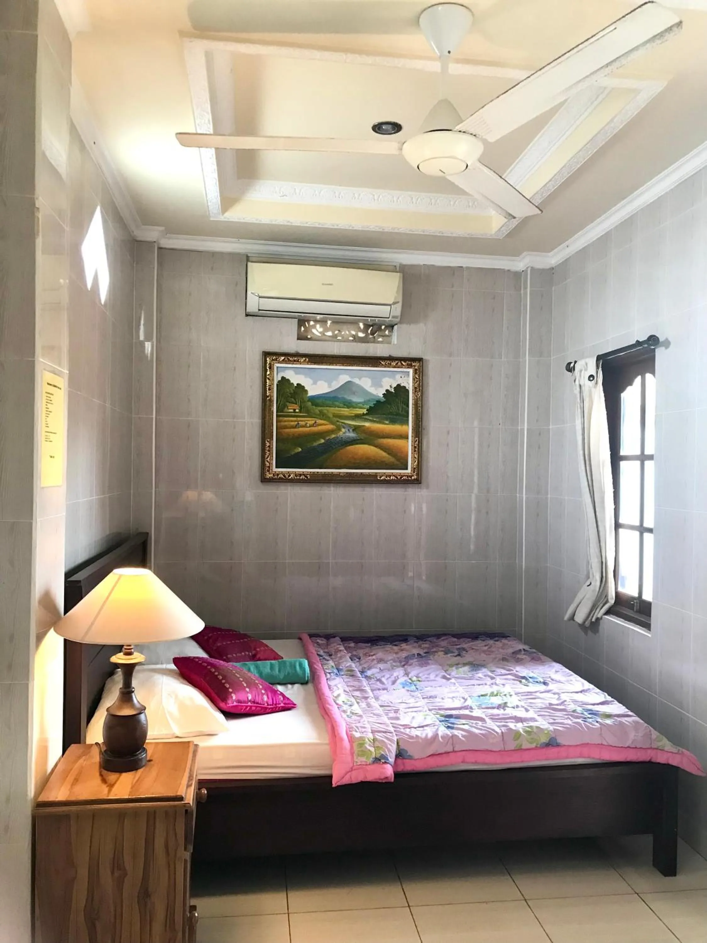 Bed in Banana Home Stay Ubud