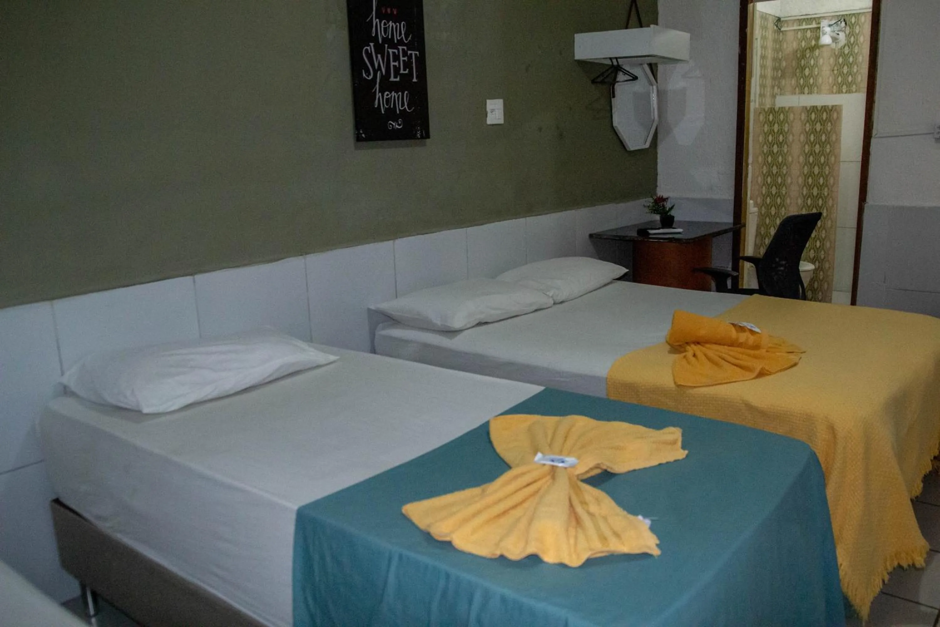 Bed in Casa Recife Pousada