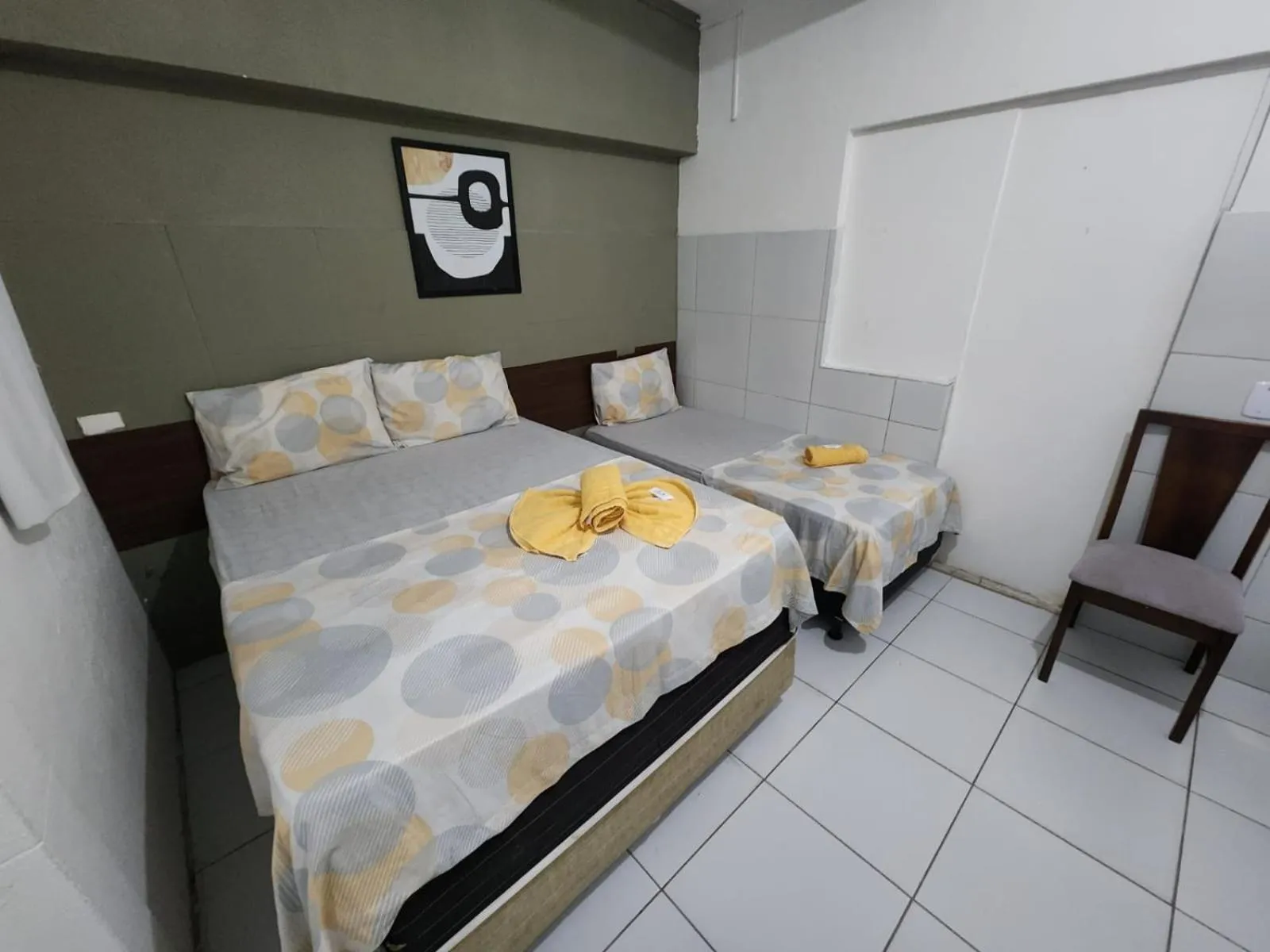 Bed in Casa Recife Pousada