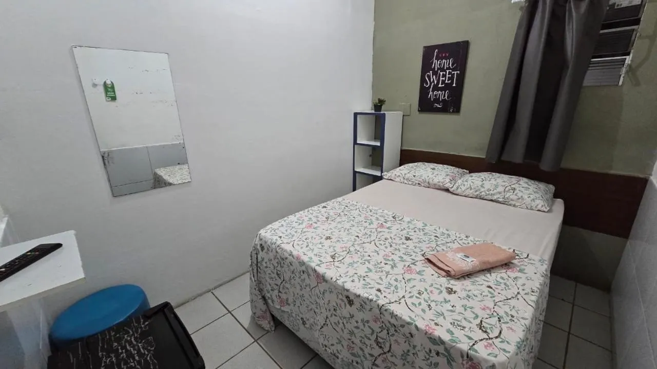 Bed in Casa Recife Pousada