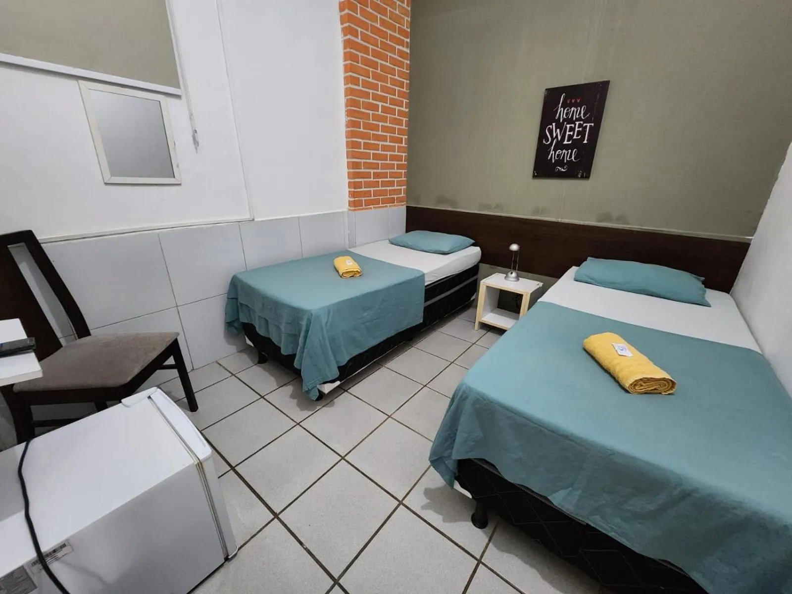 Bed in Casa Recife Pousada