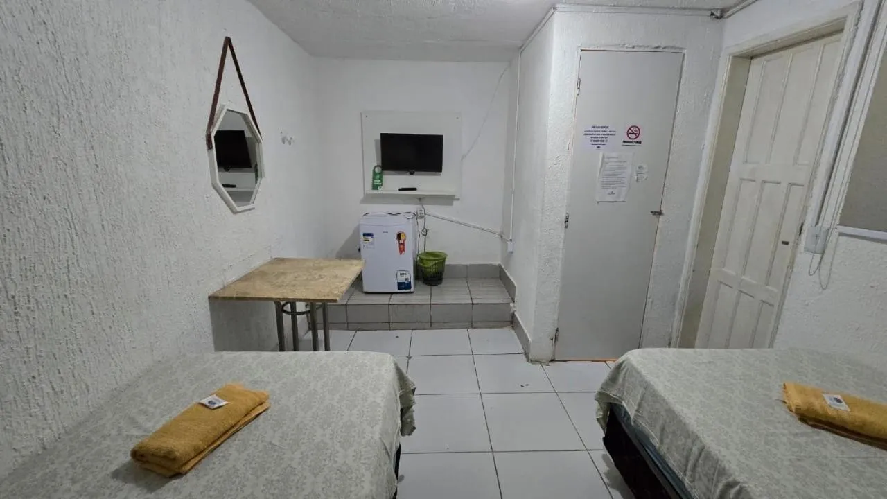 Bed in Casa Recife Pousada