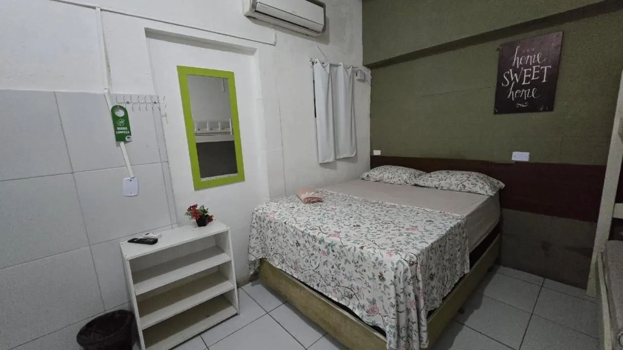 Bed in Casa Recife Pousada