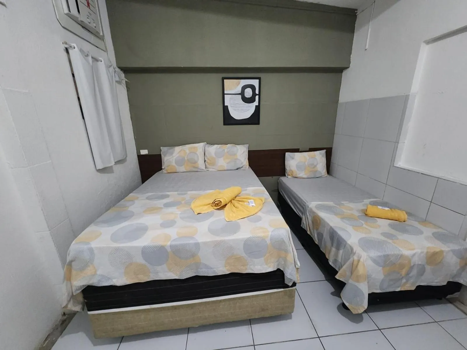 Bed in Casa Recife Pousada