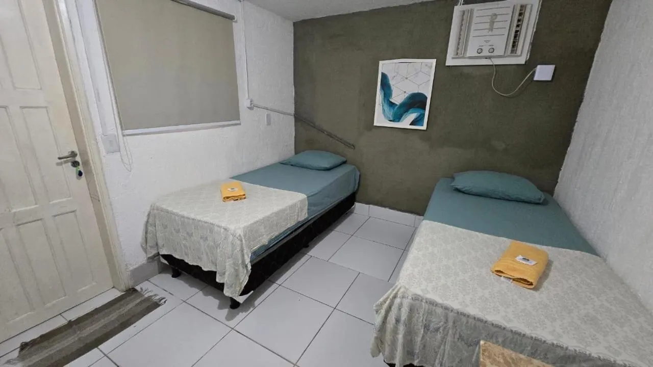 Bed in Casa Recife Pousada