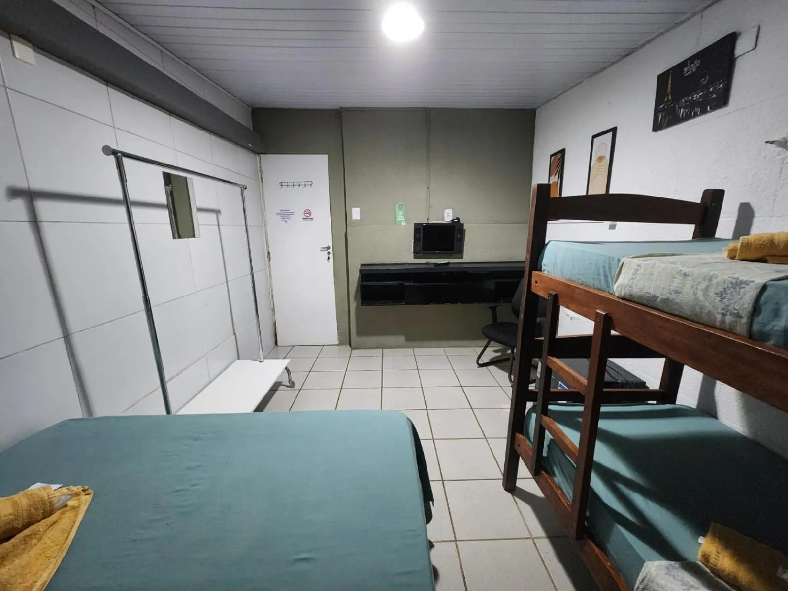 Bed in Casa Recife Pousada