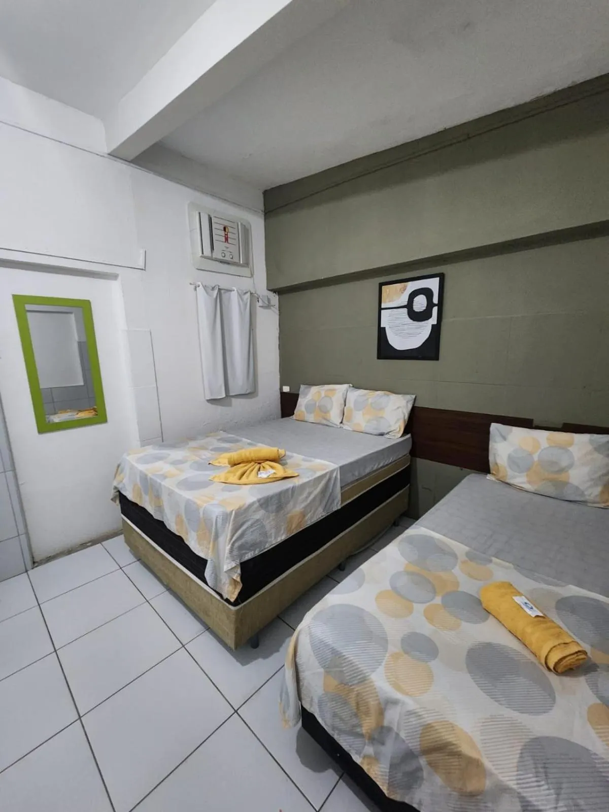 Bed in Casa Recife Pousada