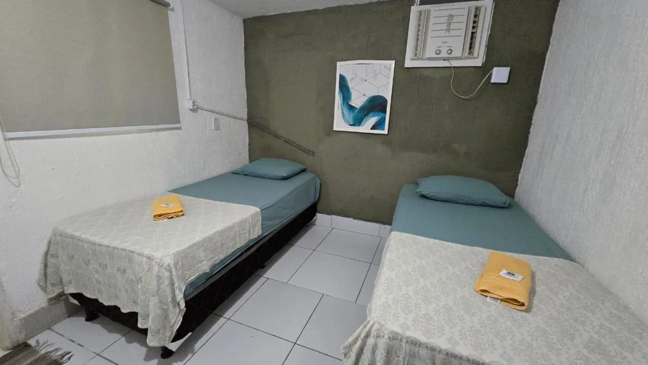 Bed in Casa Recife Pousada