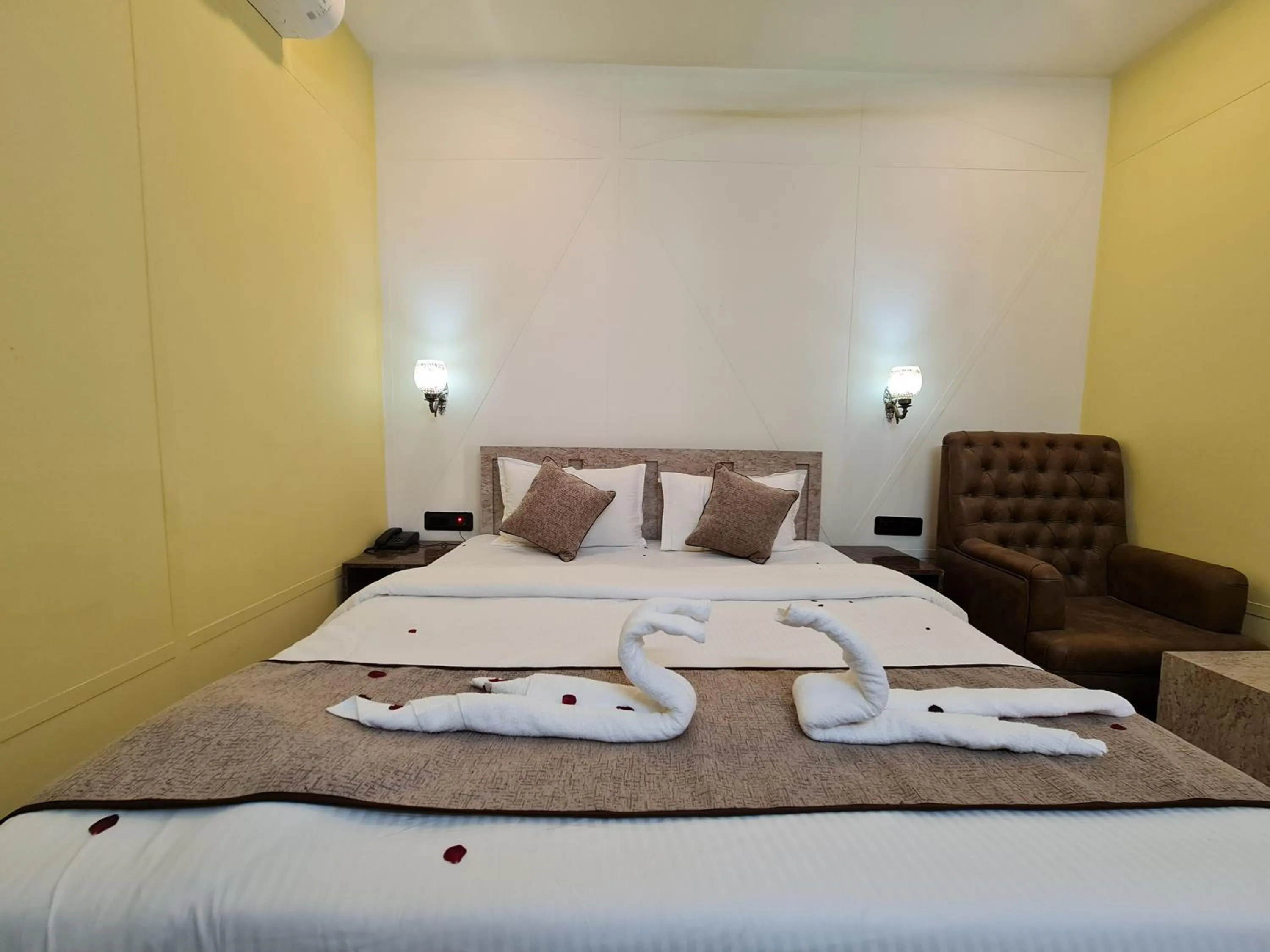 Bed in Hotel Aurelia Pearl