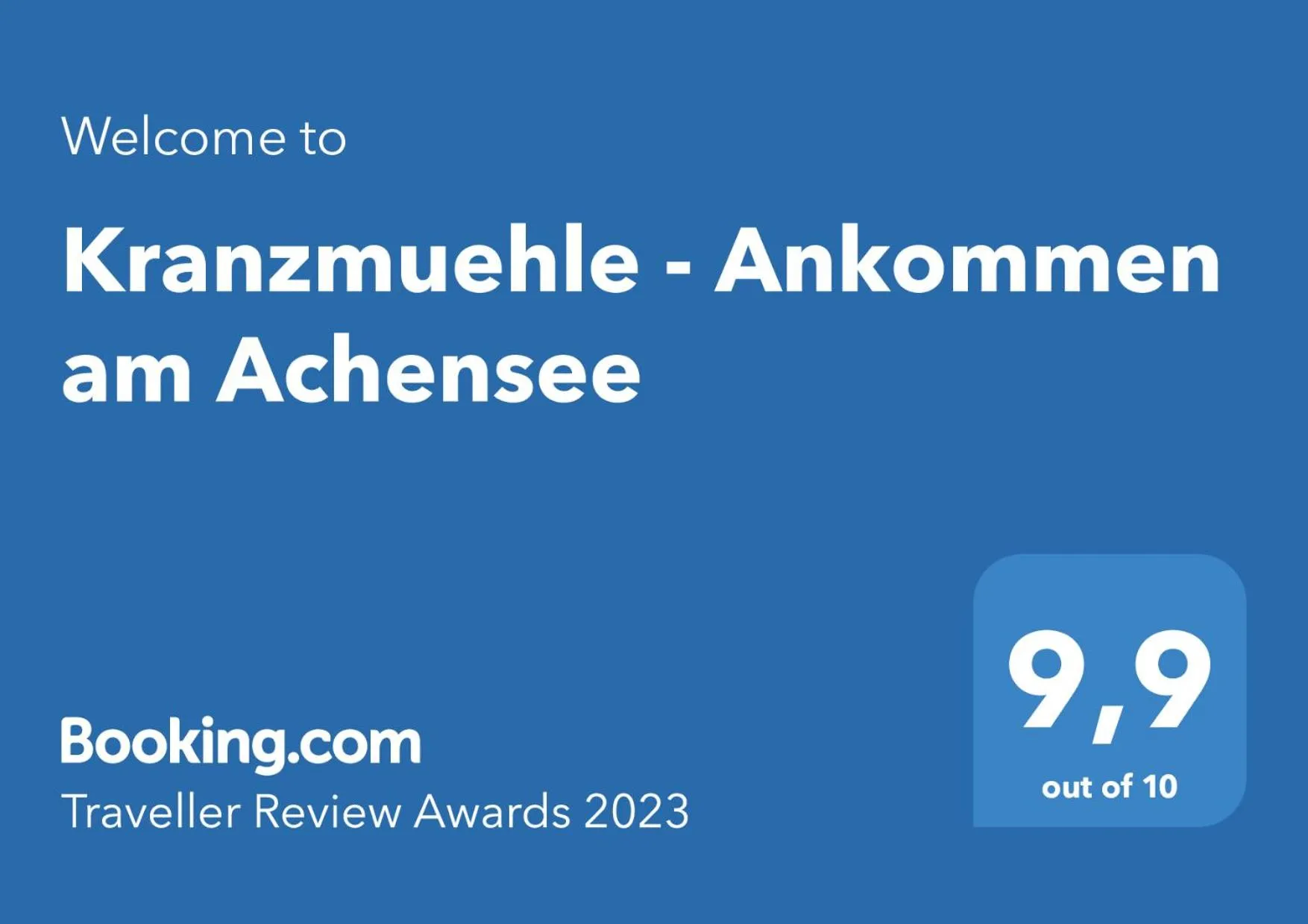 Property building in Kranzmuehle - Ankommen am Achensee