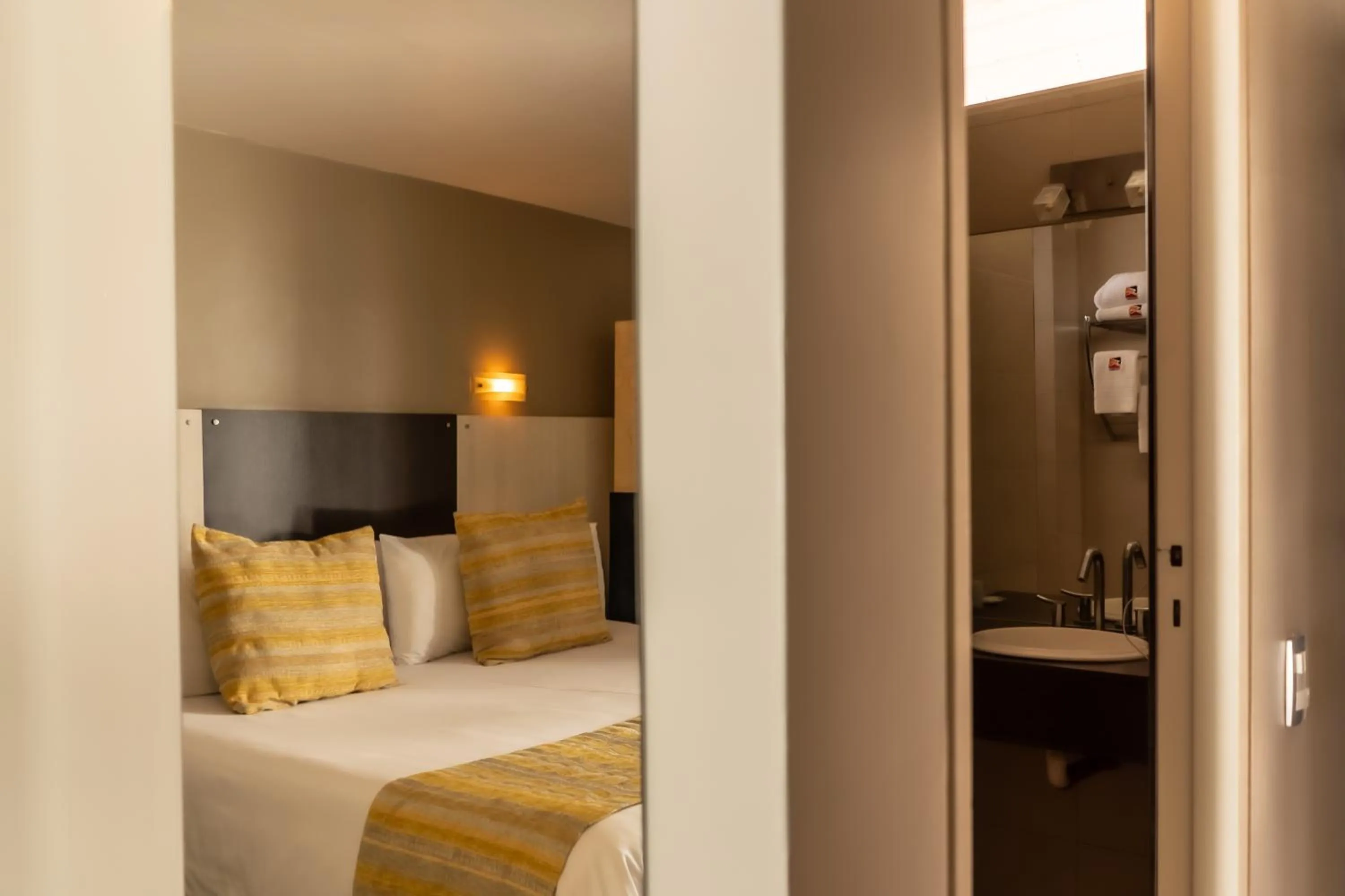 Bed in Portezuelo Hotel