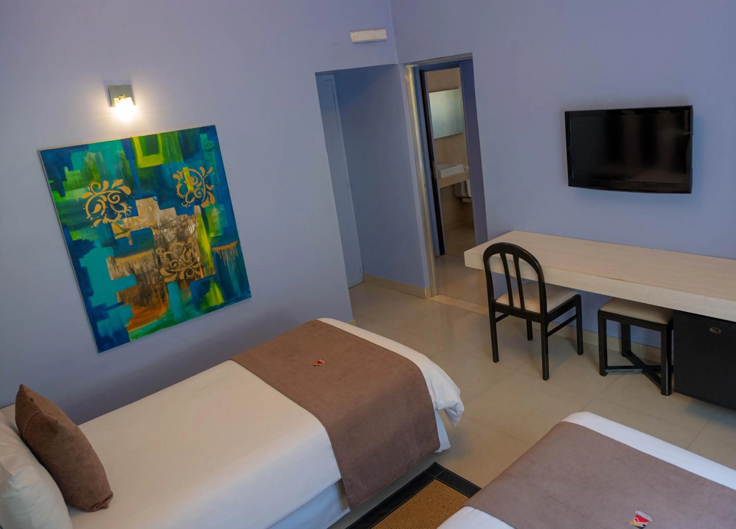 Bed in Portezuelo Hotel