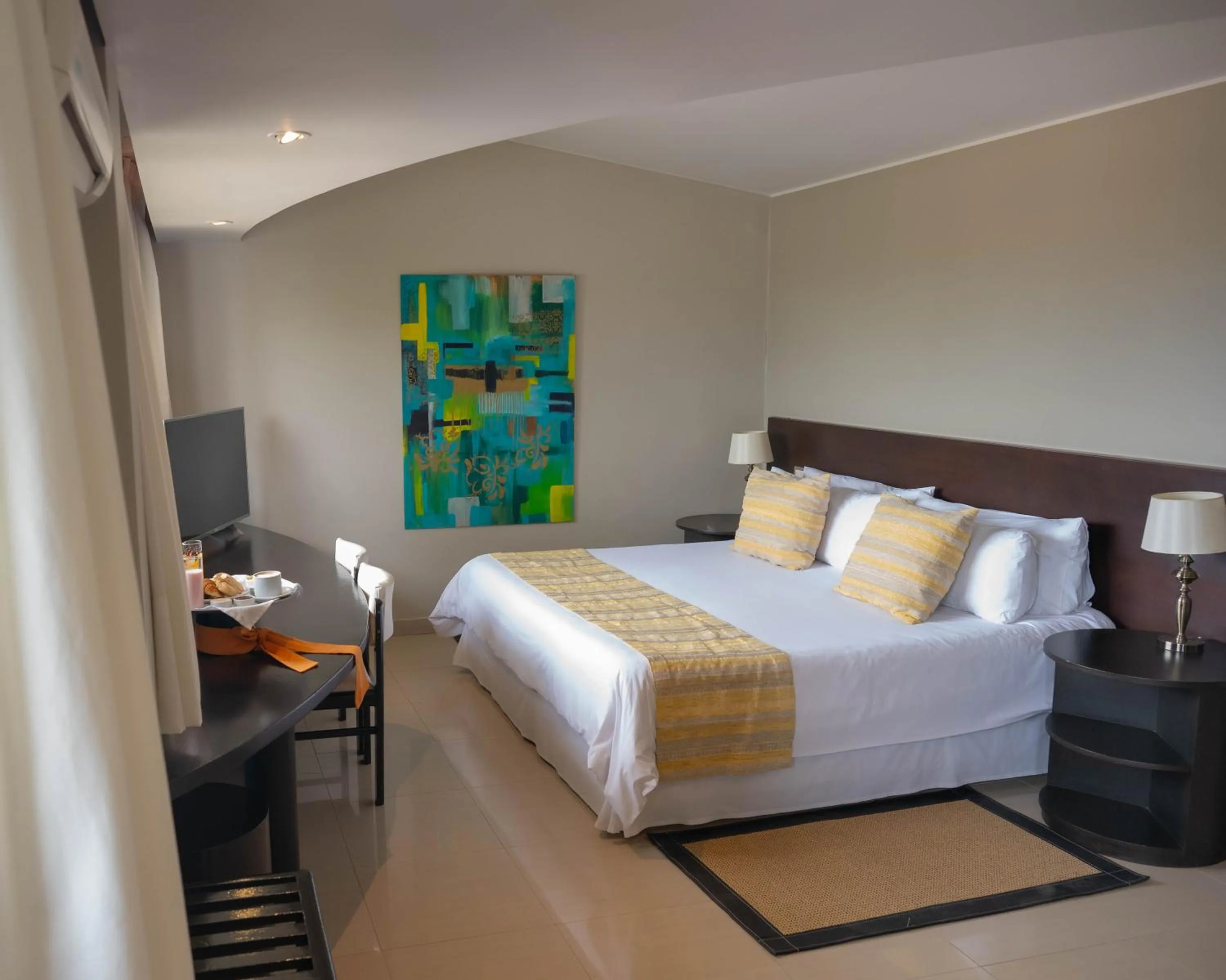 Bed in Portezuelo Hotel