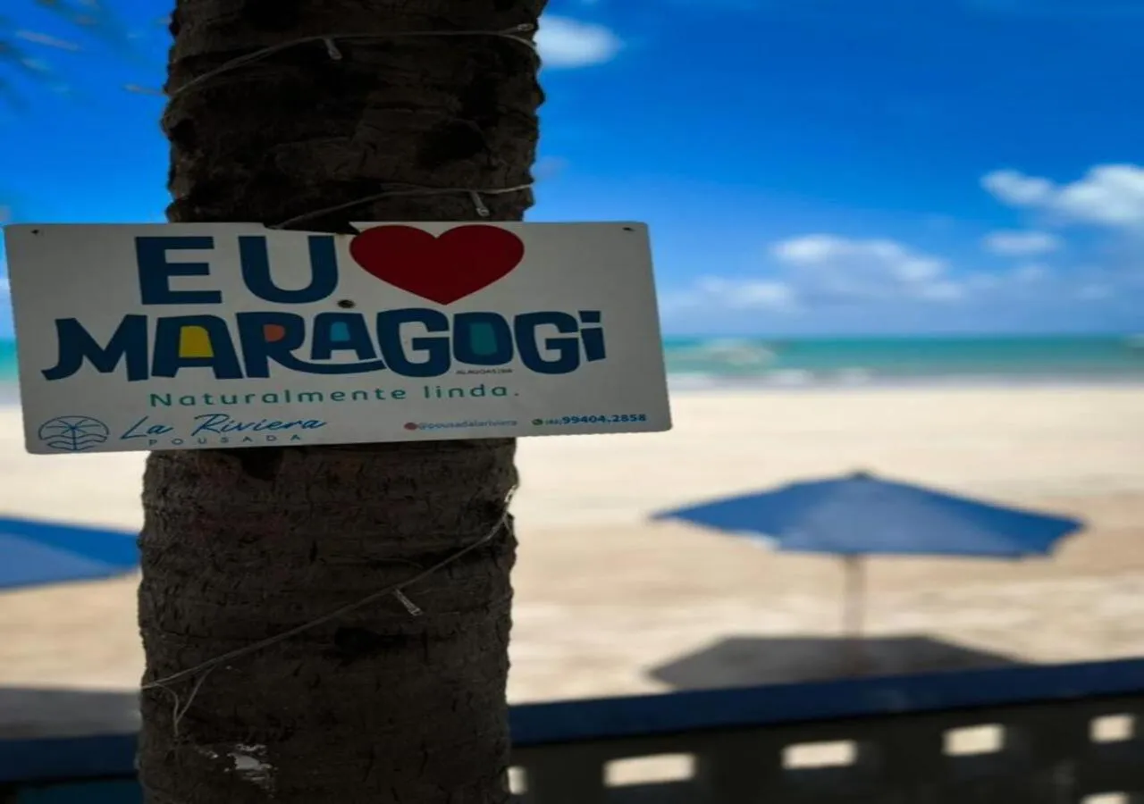 Pousada La Riviera - Pé na areia e Passeios em Maragogi