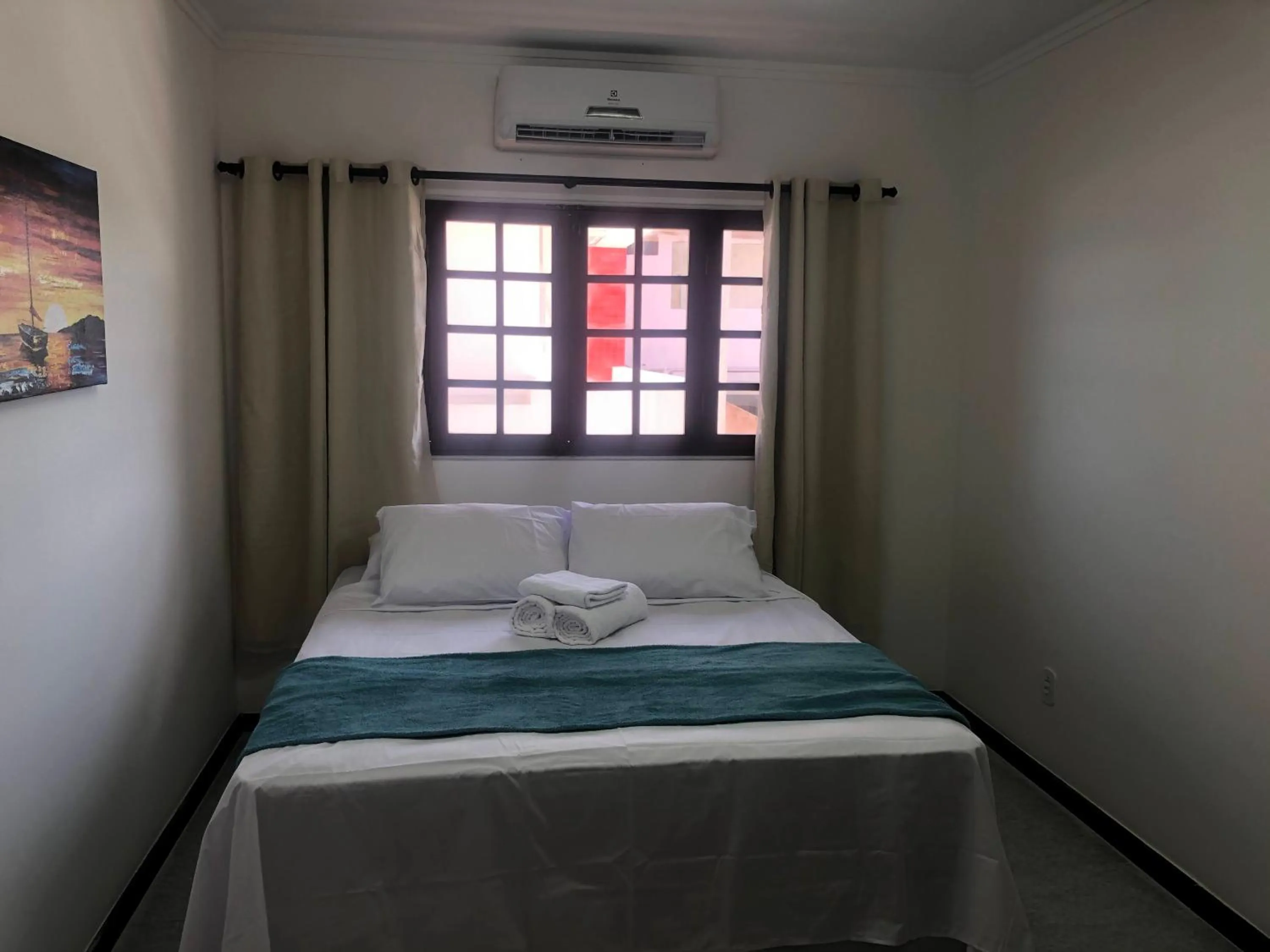 Bed in Pousada La Riviera - Pé na areia e Passeios em Maragogi