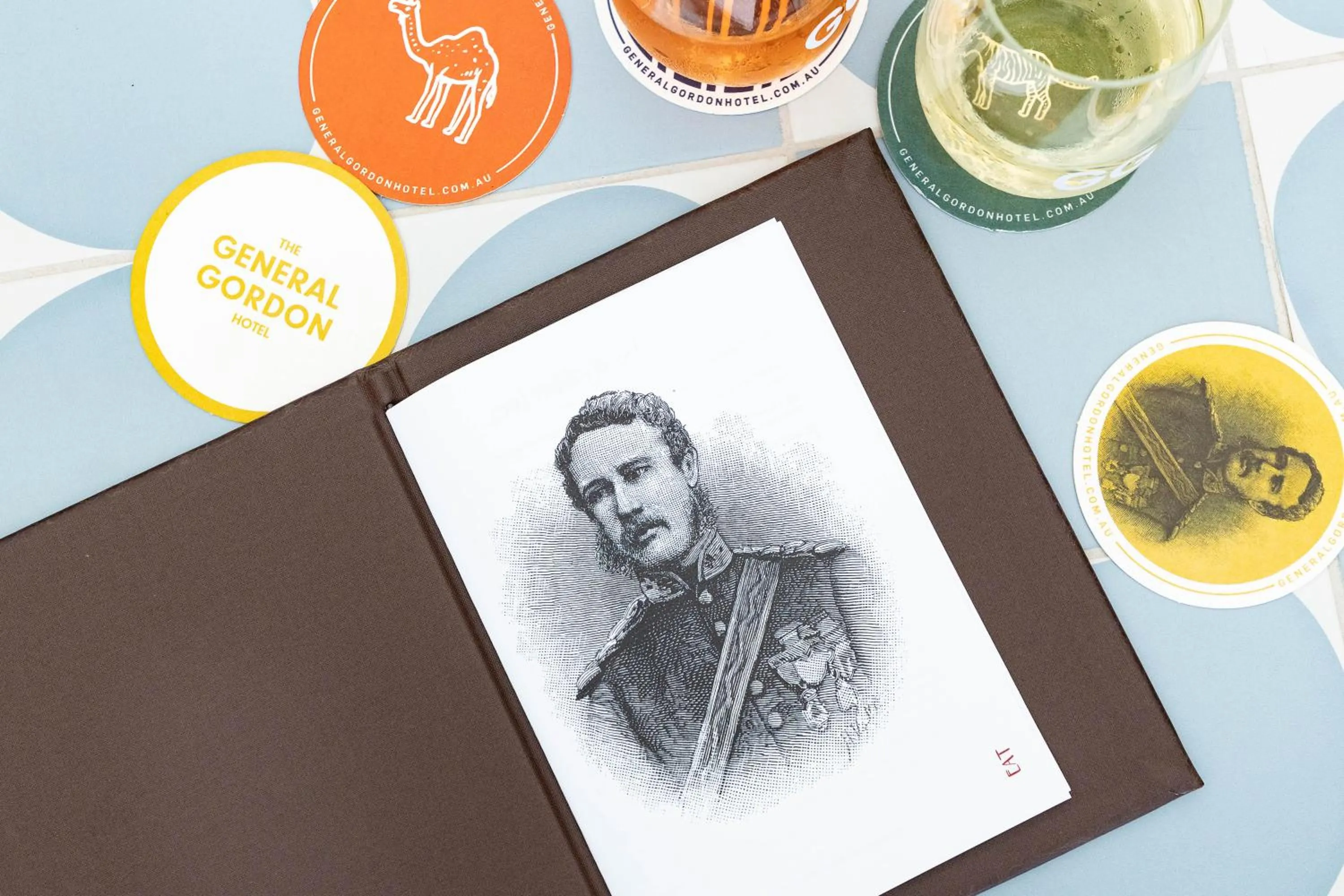 Logo/Certificate/Sign in The General Gordon