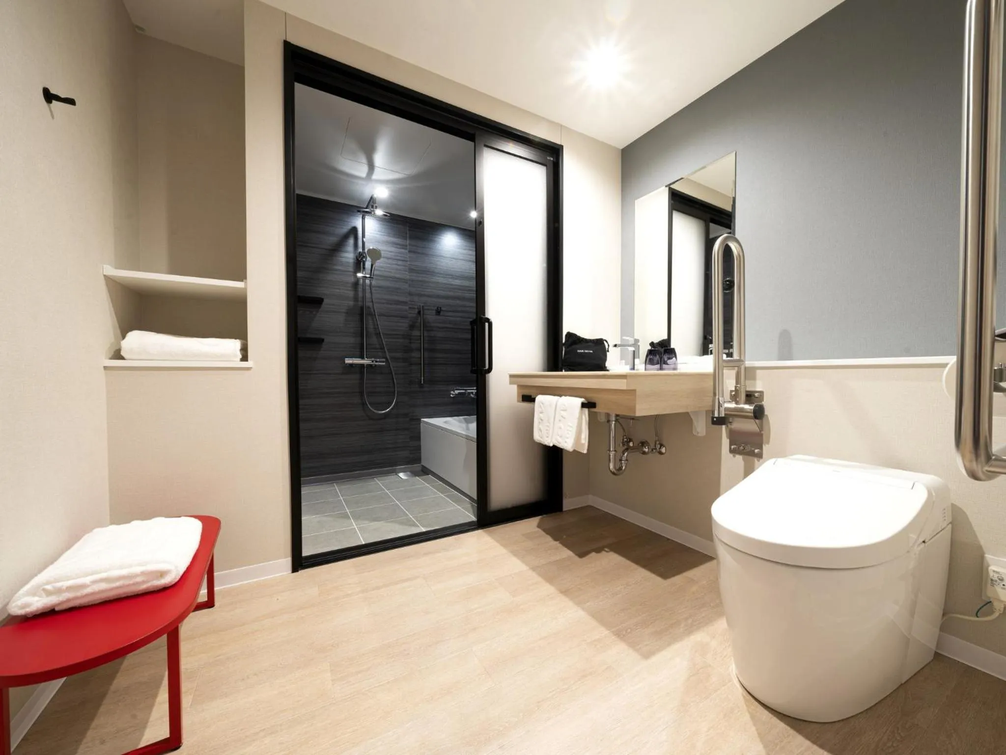 Toilet in Hotel JAL City Toyama