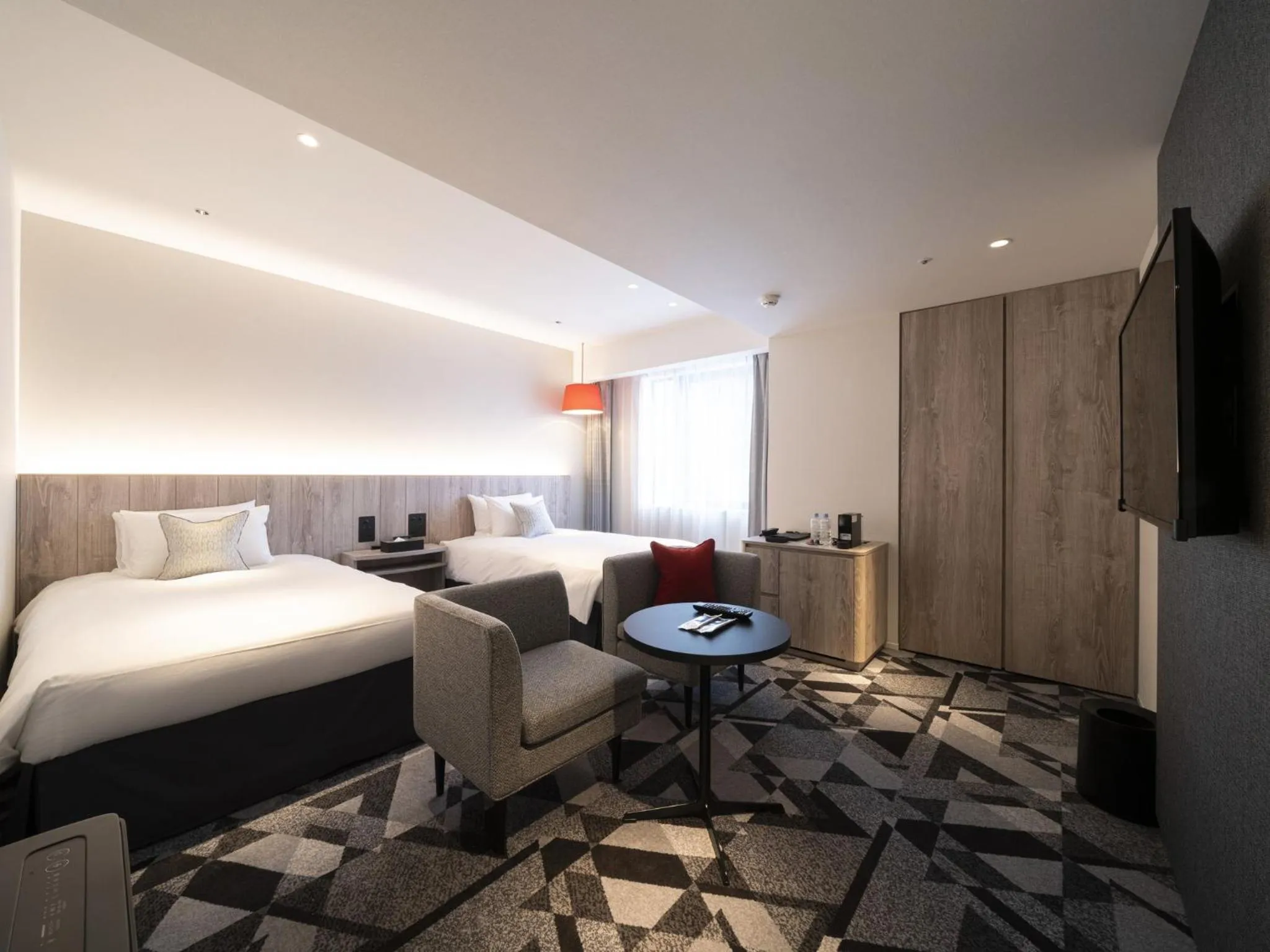 Photo of the whole room, Bed in Hotel JAL City Toyama