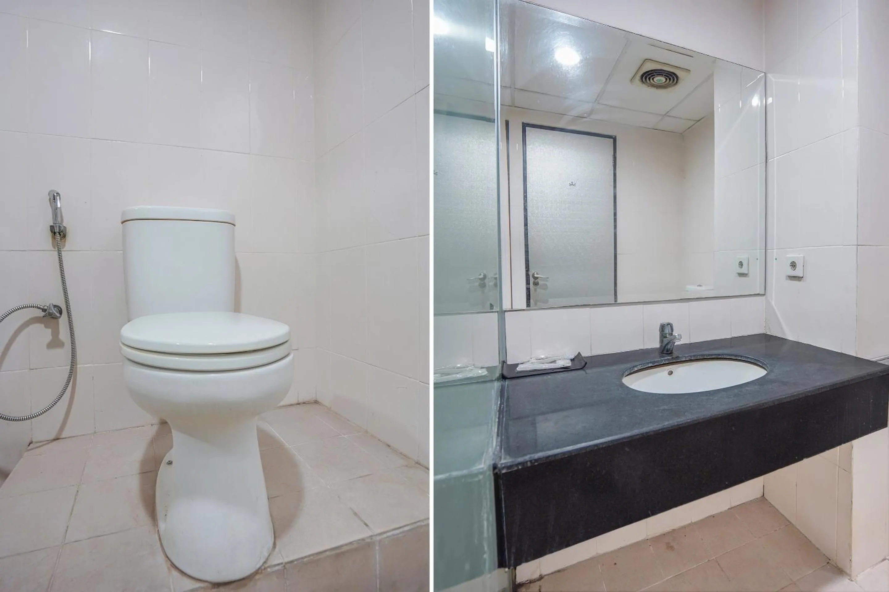 Bathroom in Collection O 90724 Hotel Sinar Sidoarjo