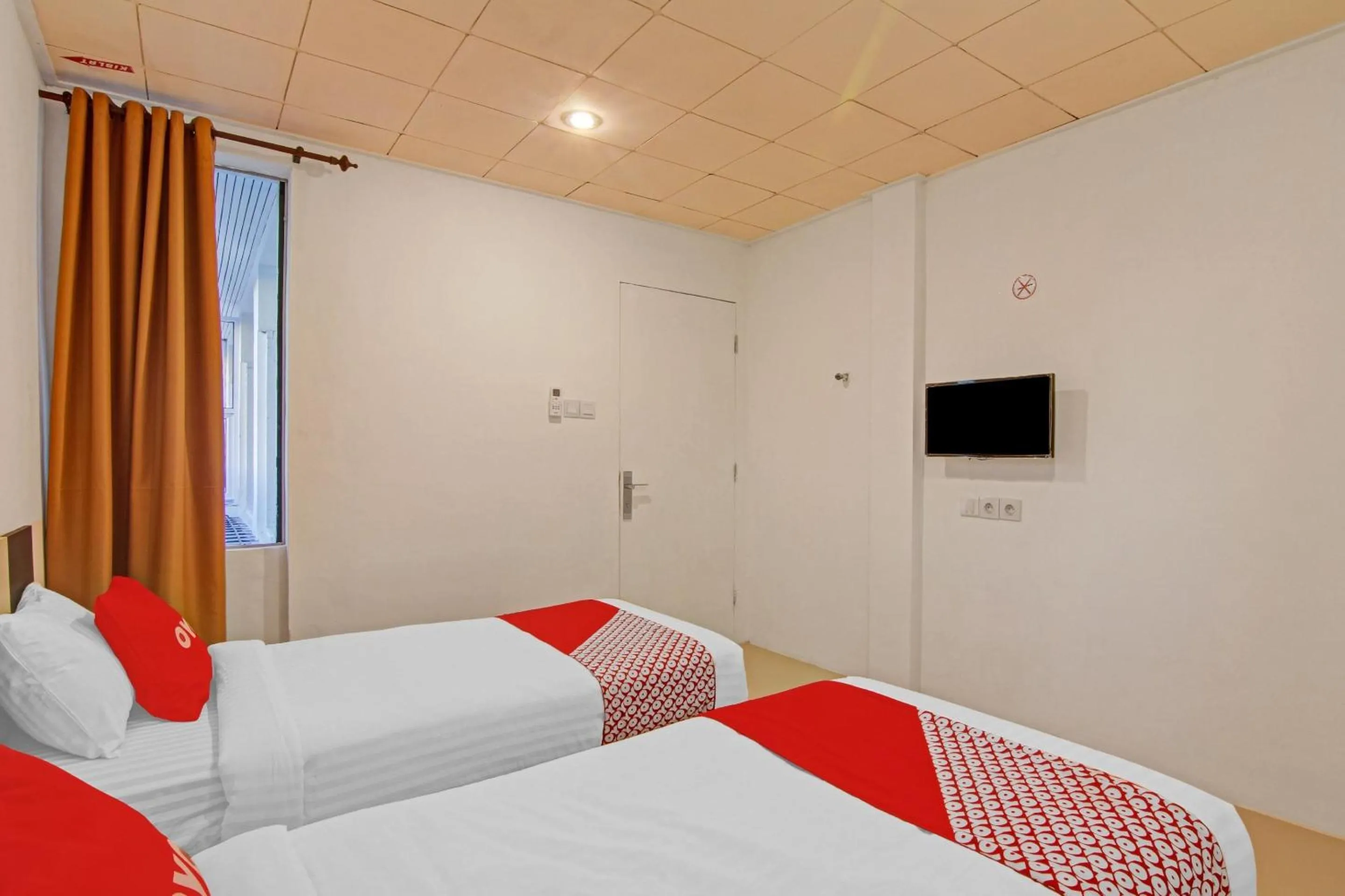 Bedroom, Bed in Hotel O Paris Street Residence Syariah