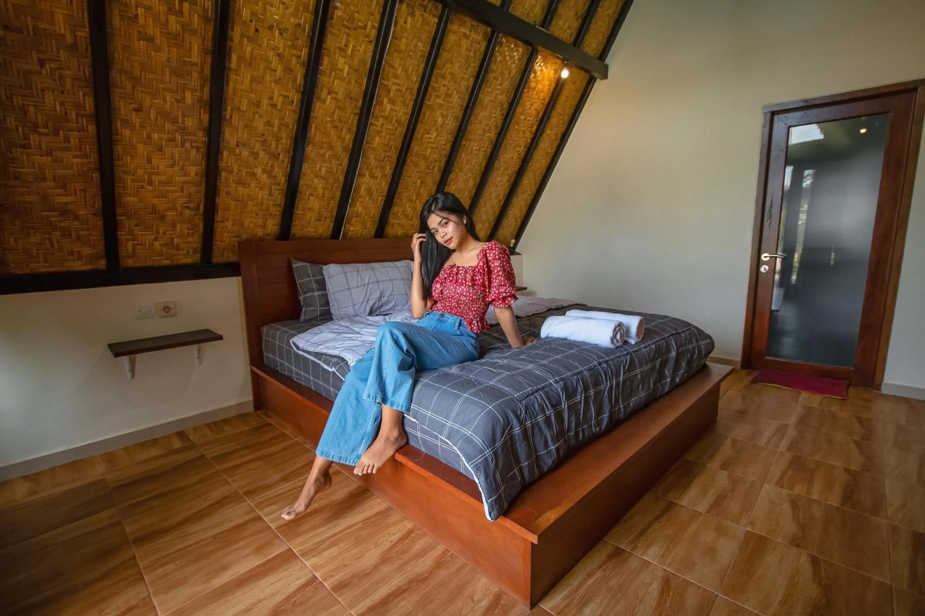 Bedroom, Bed in Oemah Batur