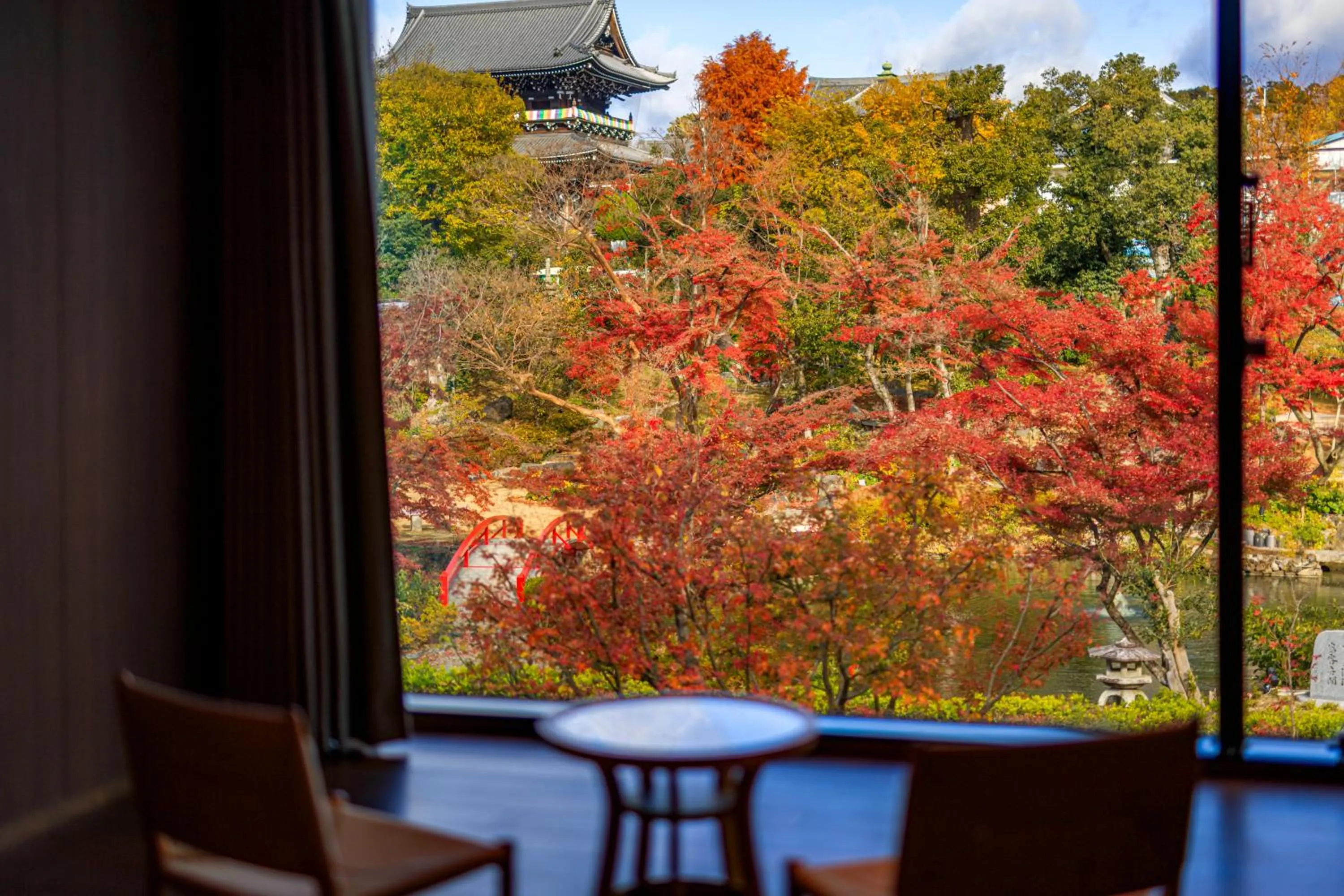 Garden in Hotel Okura Kyoto Okazaki Bettei
