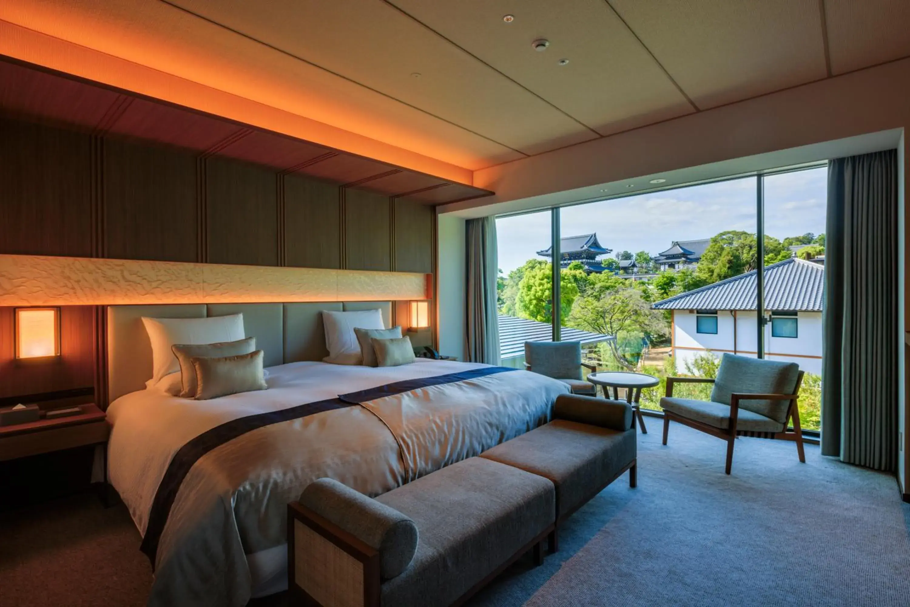 Garden Double Room in Hotel Okura Kyoto Okazaki Bettei Garden Double Room in Hotel Okura Kyoto Okazaki Bettei