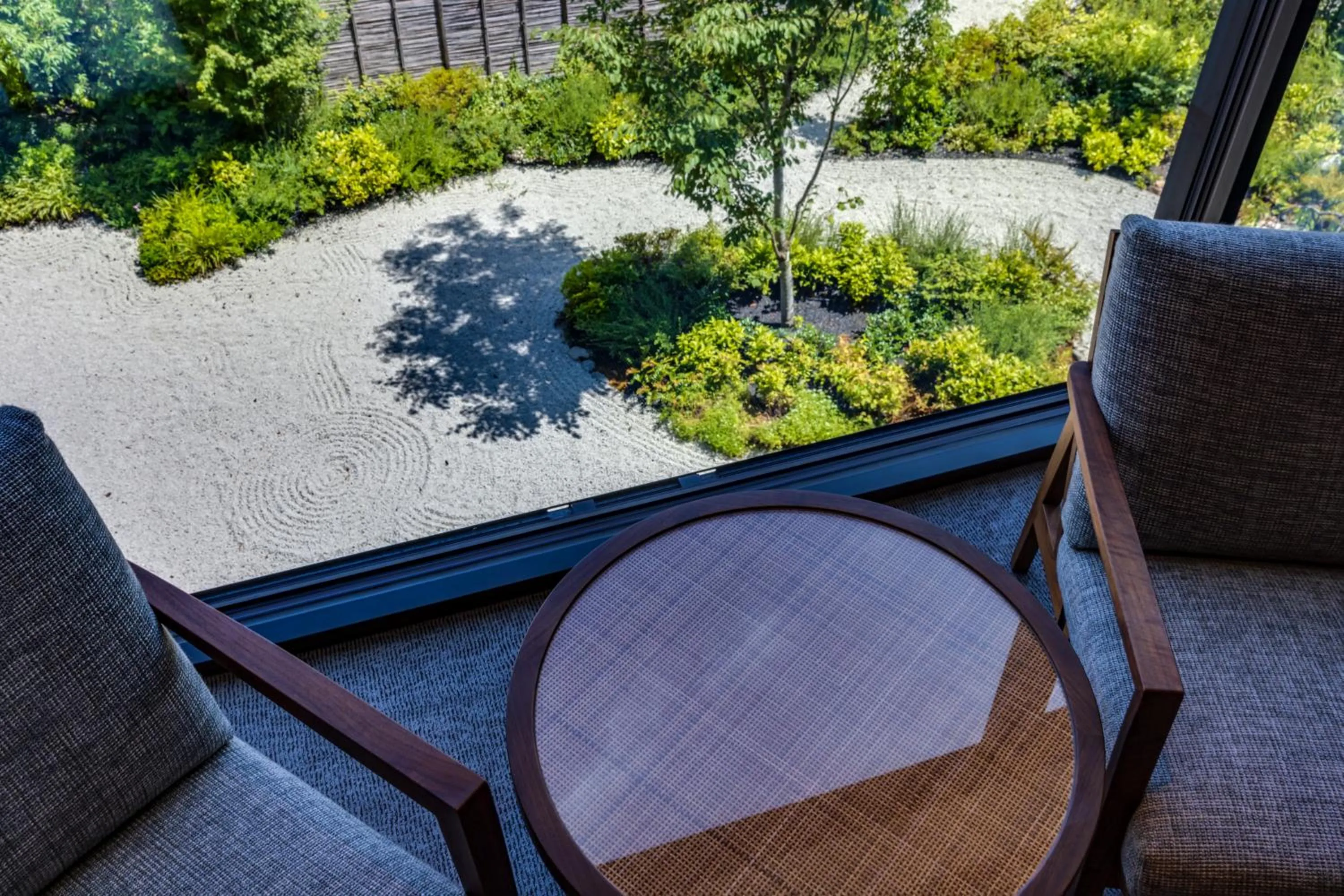 Garden view in Hotel Okura Kyoto Okazaki Bettei