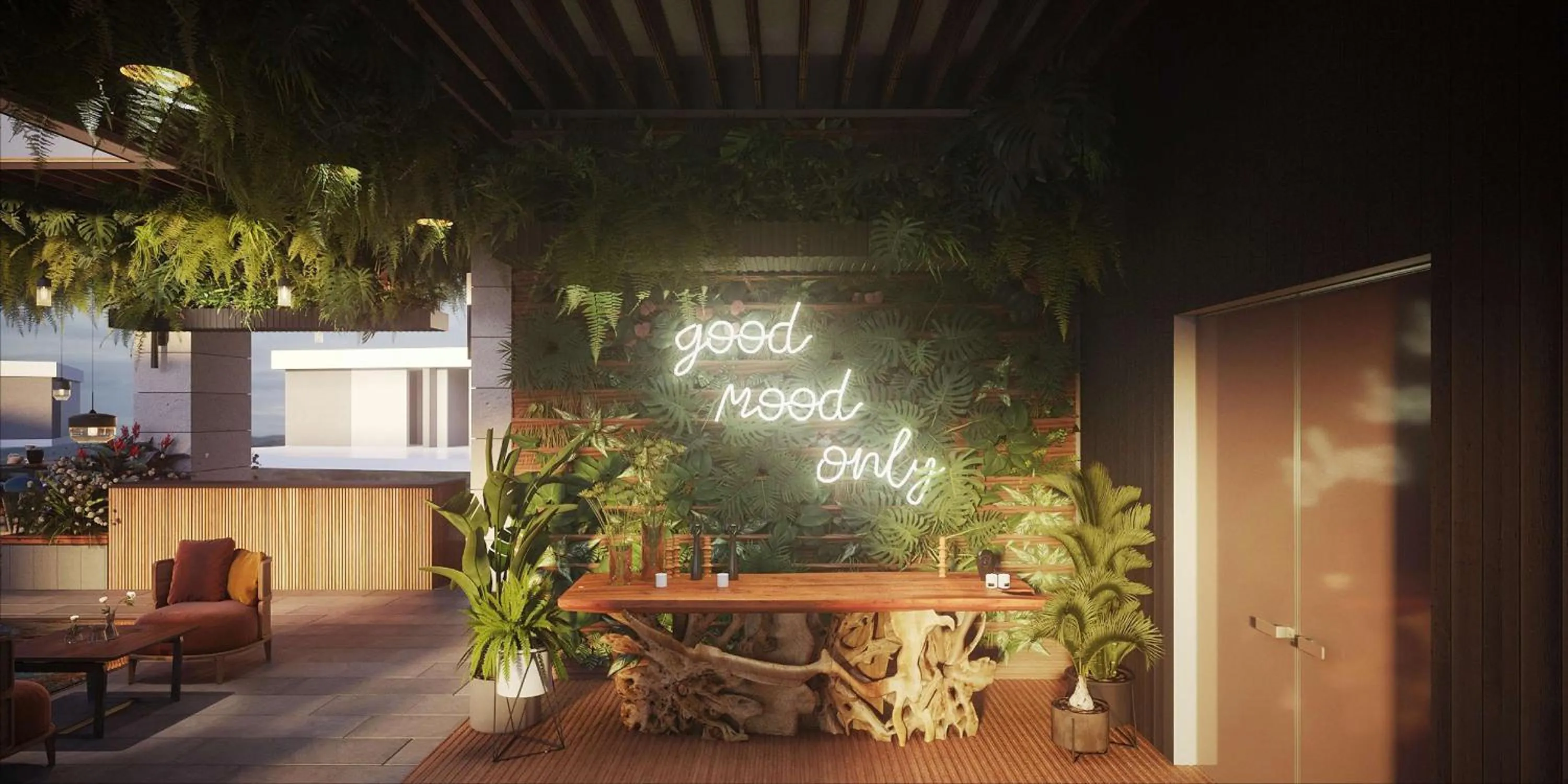 Lounge or bar in DoubleTree by Hilton Doha Downtown