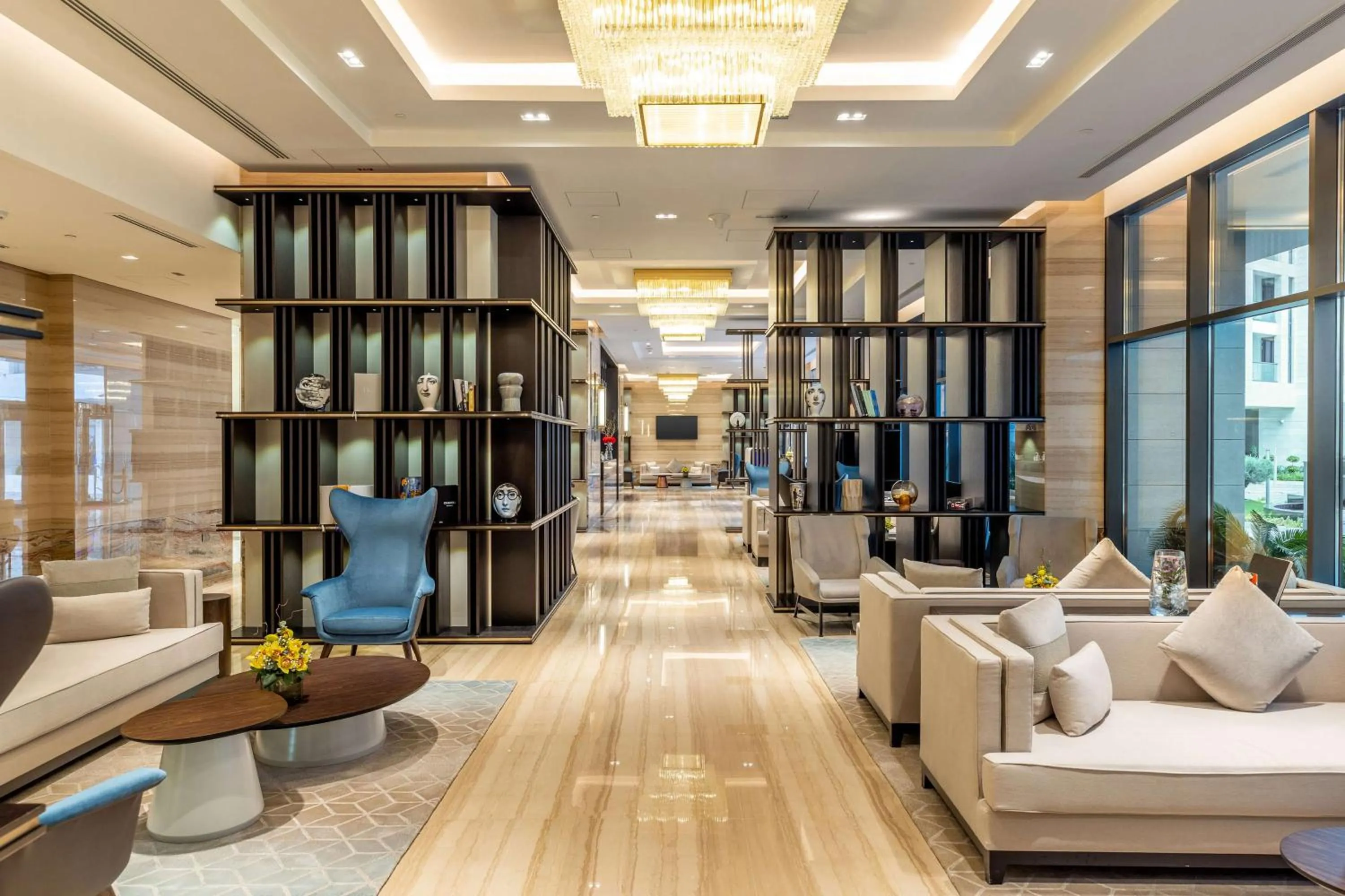 Lobby or reception in DoubleTree by Hilton Doha Downtown