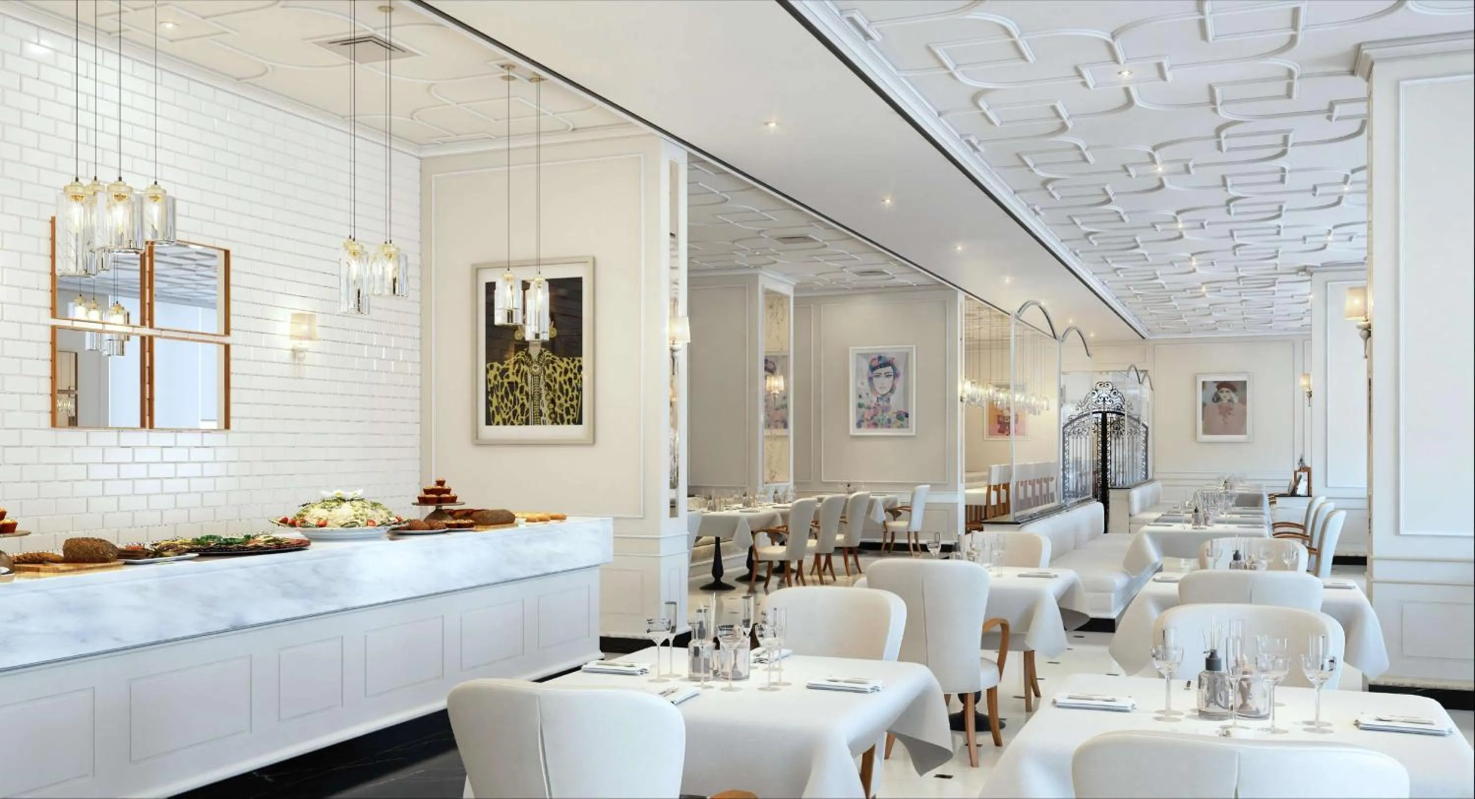 Dining area in DoubleTree by Hilton Doha Downtown