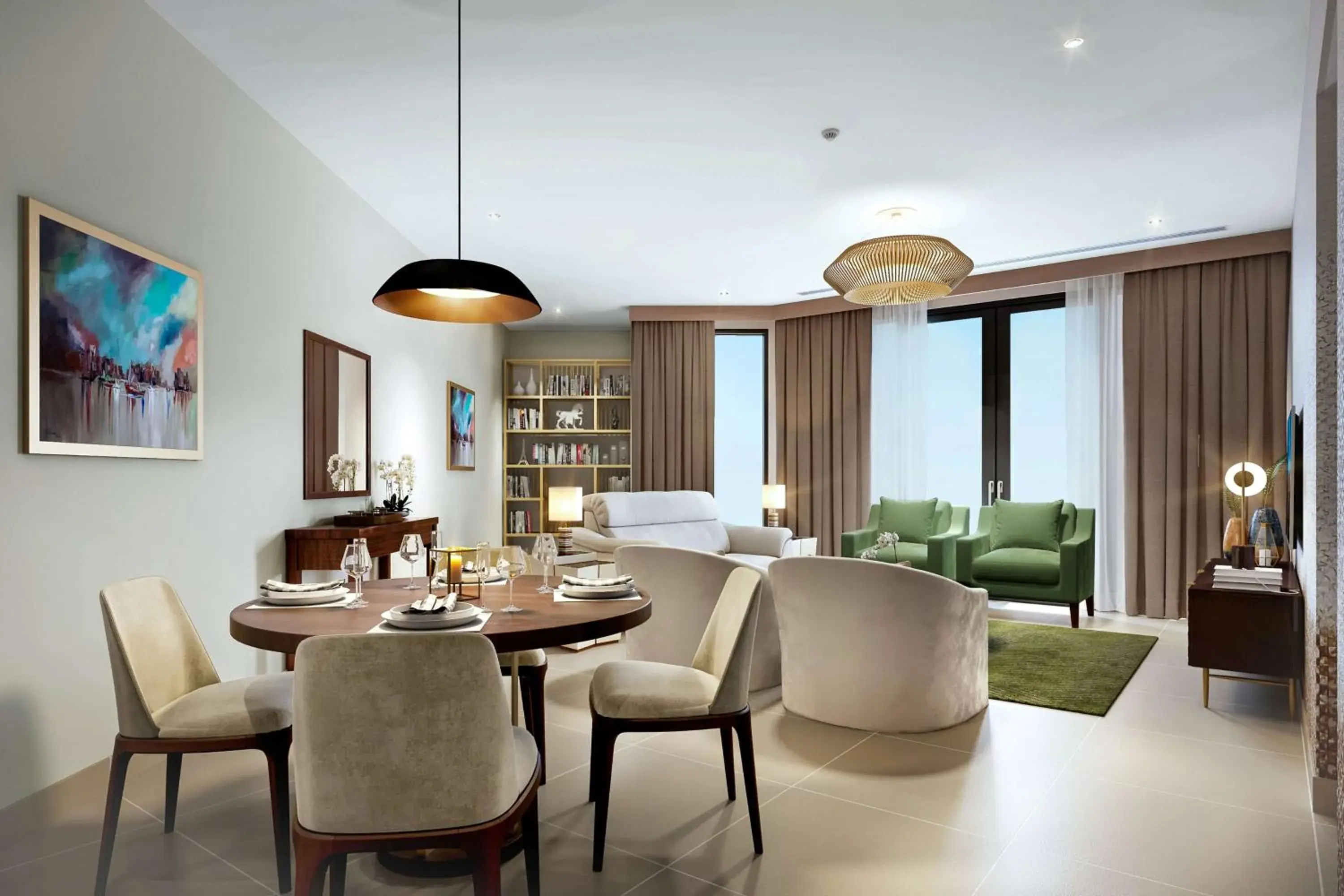 Premium One-Bedroom King Suite with City View in DoubleTree by Hilton Doha Downtown Premium One-Bedroom King Suite with City View in DoubleTree by Hilton Doha Downtown