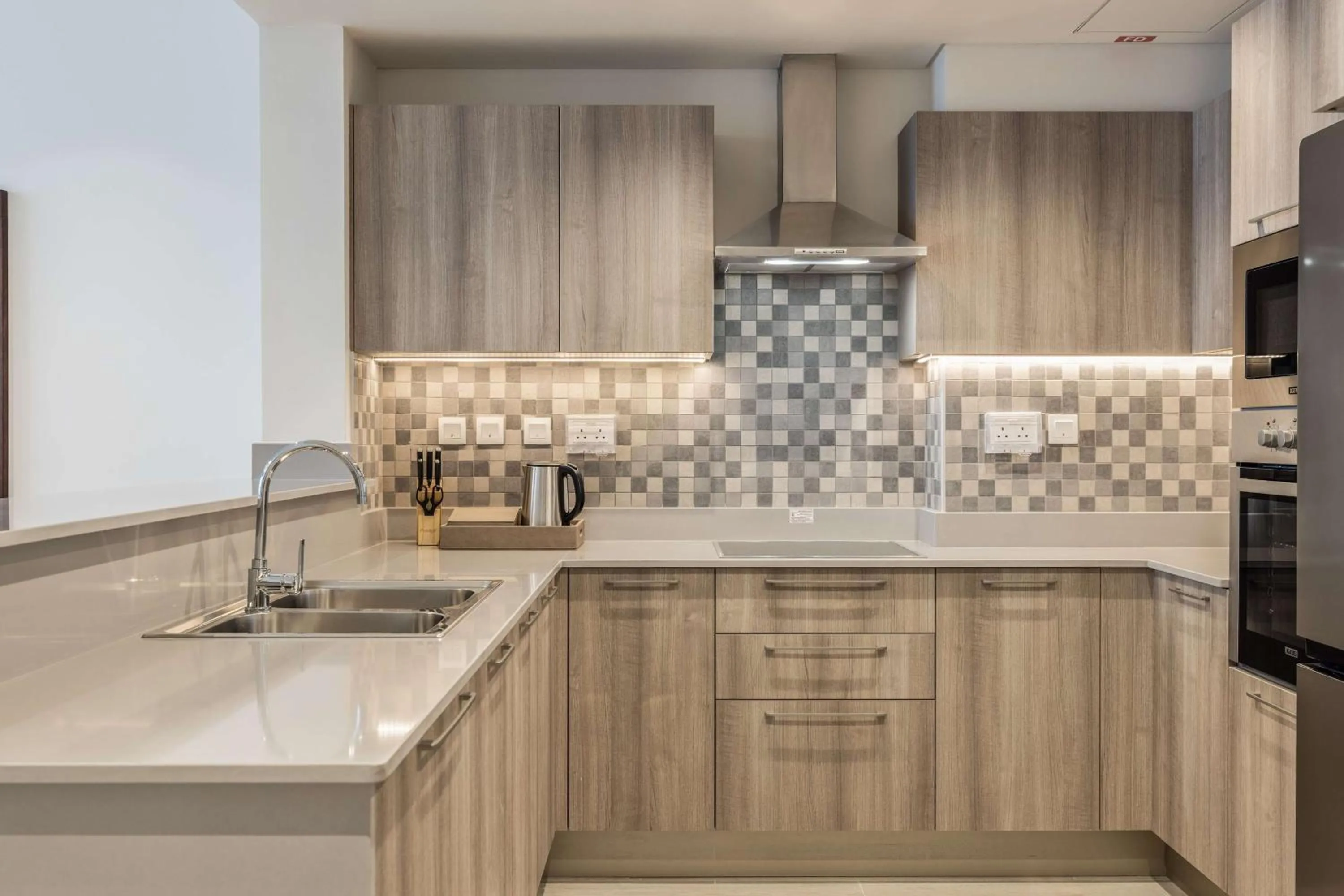 Kitchen or kitchenette in DoubleTree by Hilton Doha Downtown