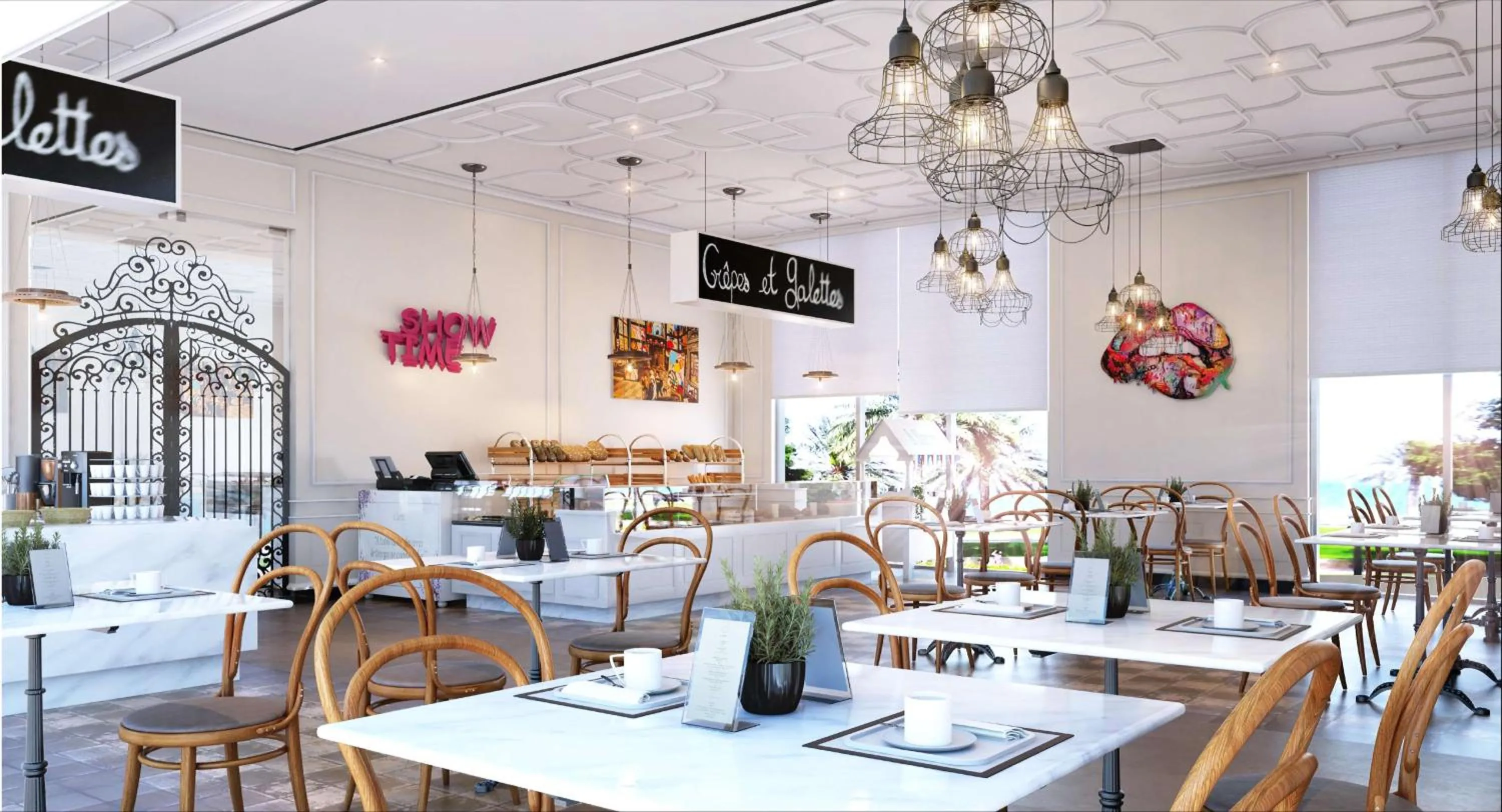 Dining area in DoubleTree by Hilton Doha Downtown