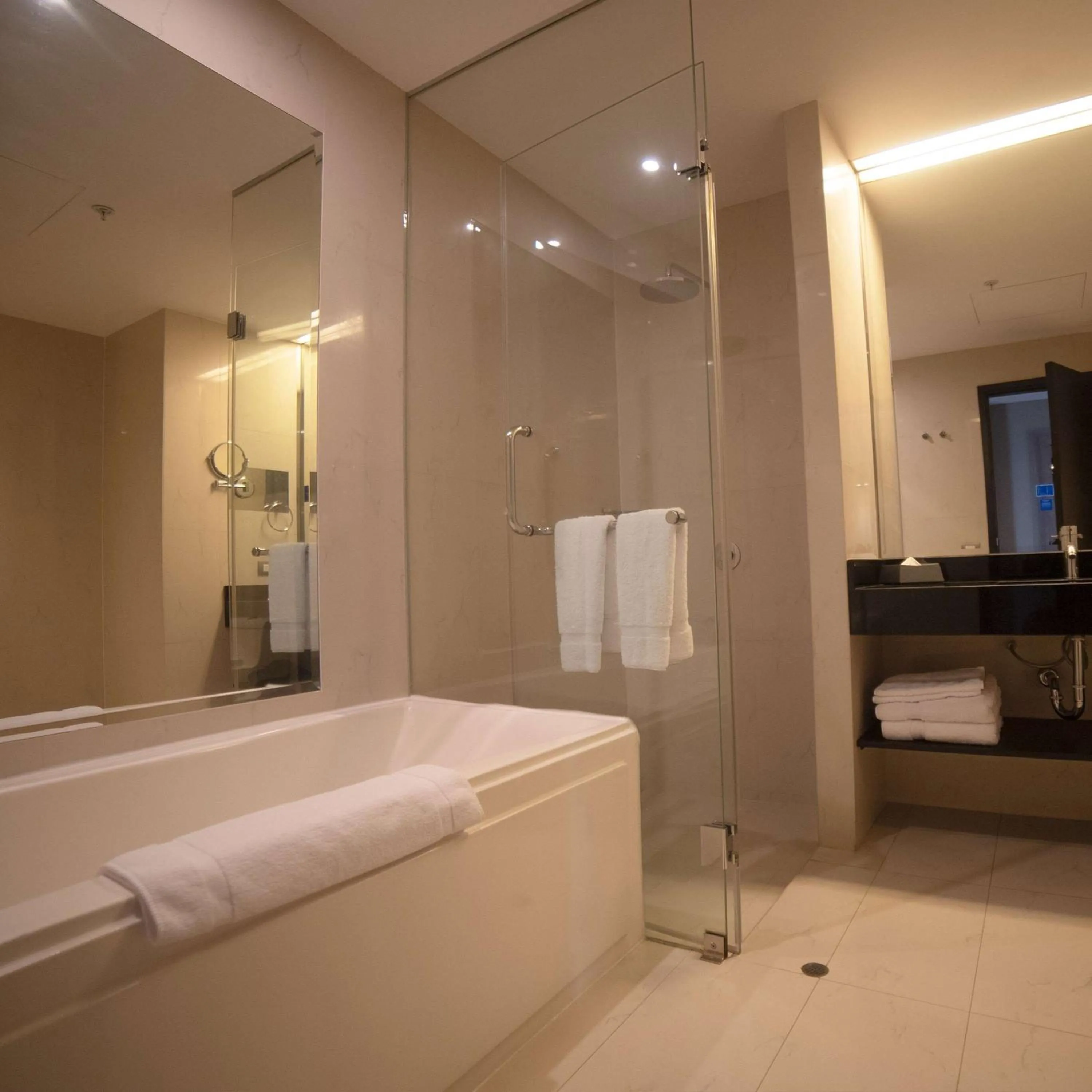 Bathroom in Doubletree By Hilton Trujillo