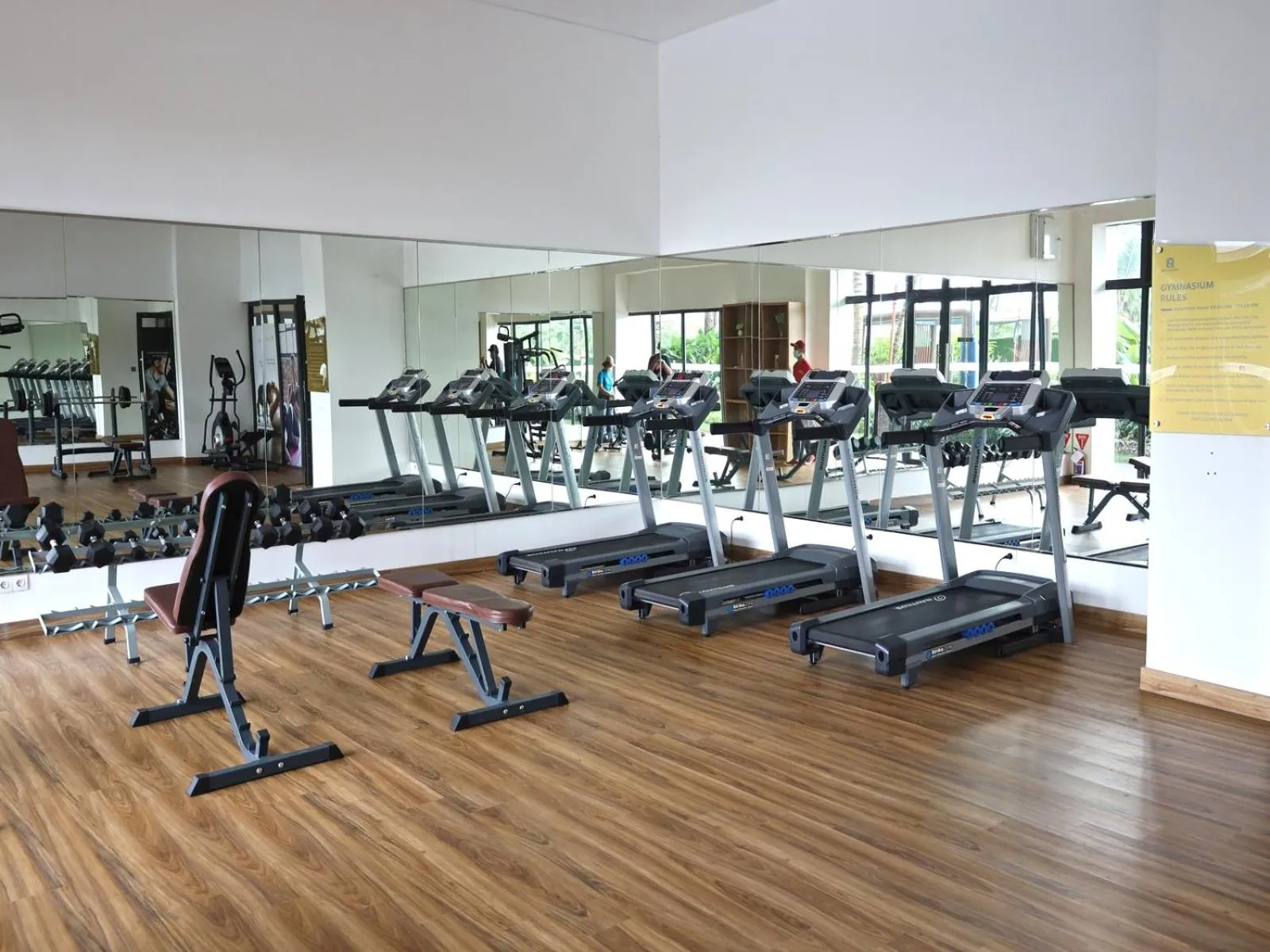 Fitness centre/facilities in MORITZ INN BSD TANGERANG